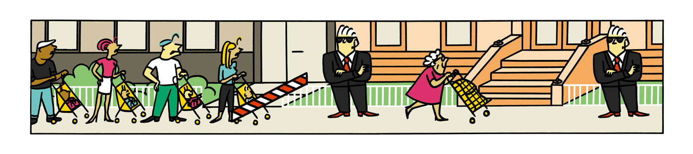Can a Stroller Be Sent to the Backdoor?