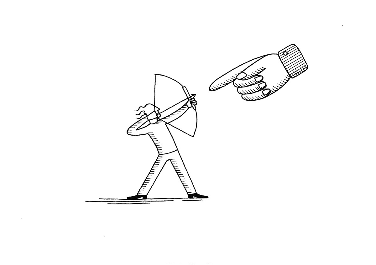 DISOBEY, ink fineliners on paper, 21 x 15 cm, 2017