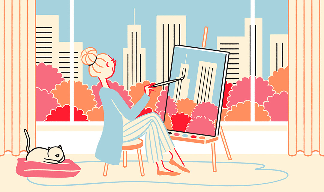 SEPTEMBER, digital brushes, 2023