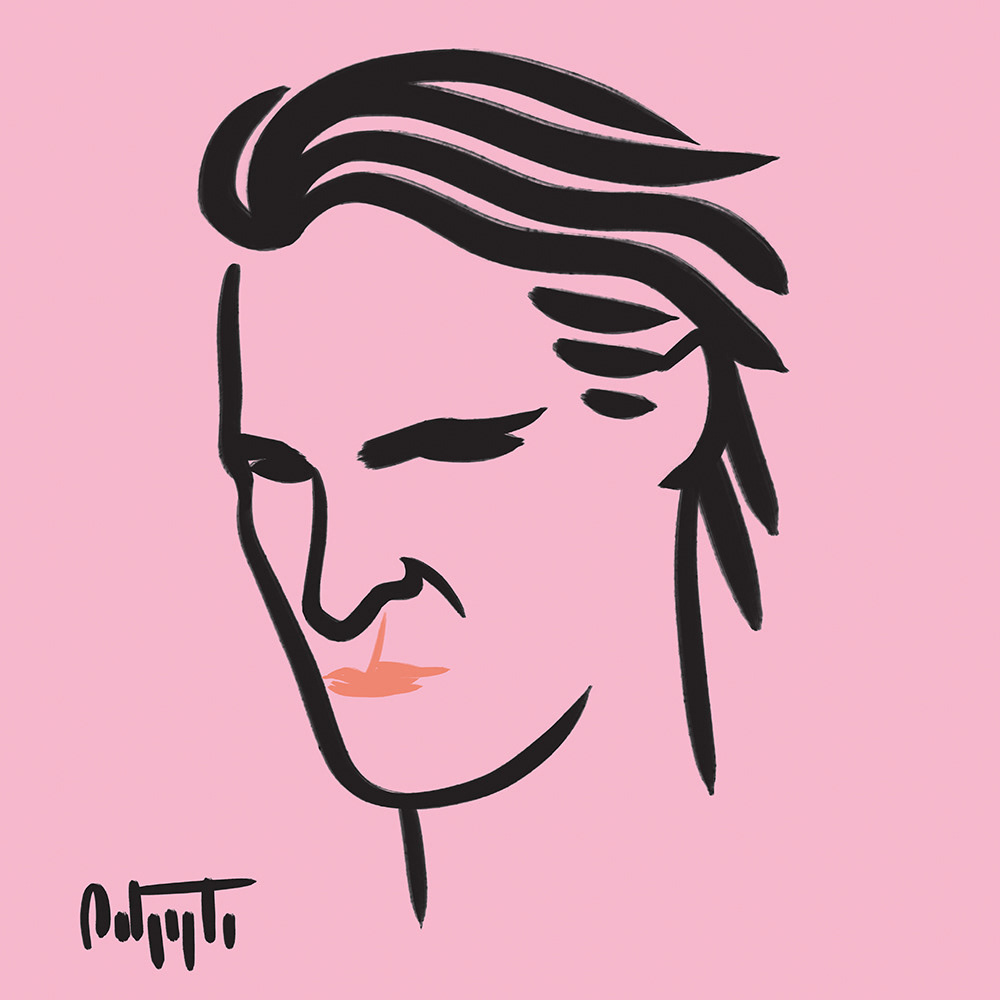 JOAQUIN PHOENIX, digital brushes, 2021