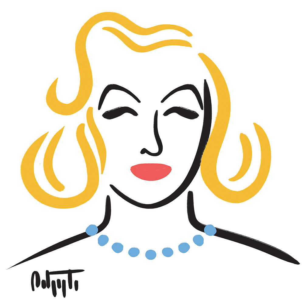 BETTE DEVIS, digital brushes, 2021