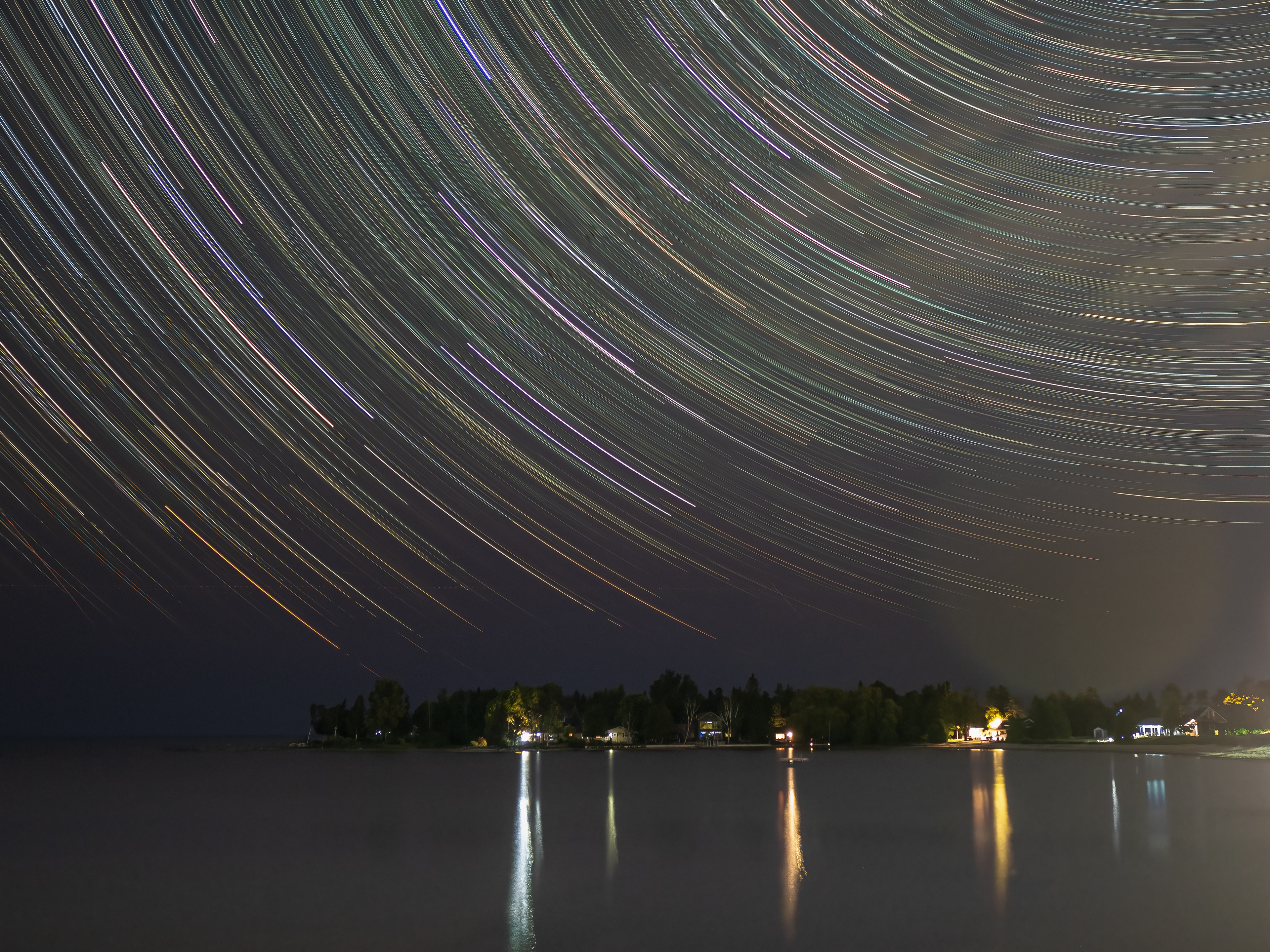 Miramichi Bay Star Trails