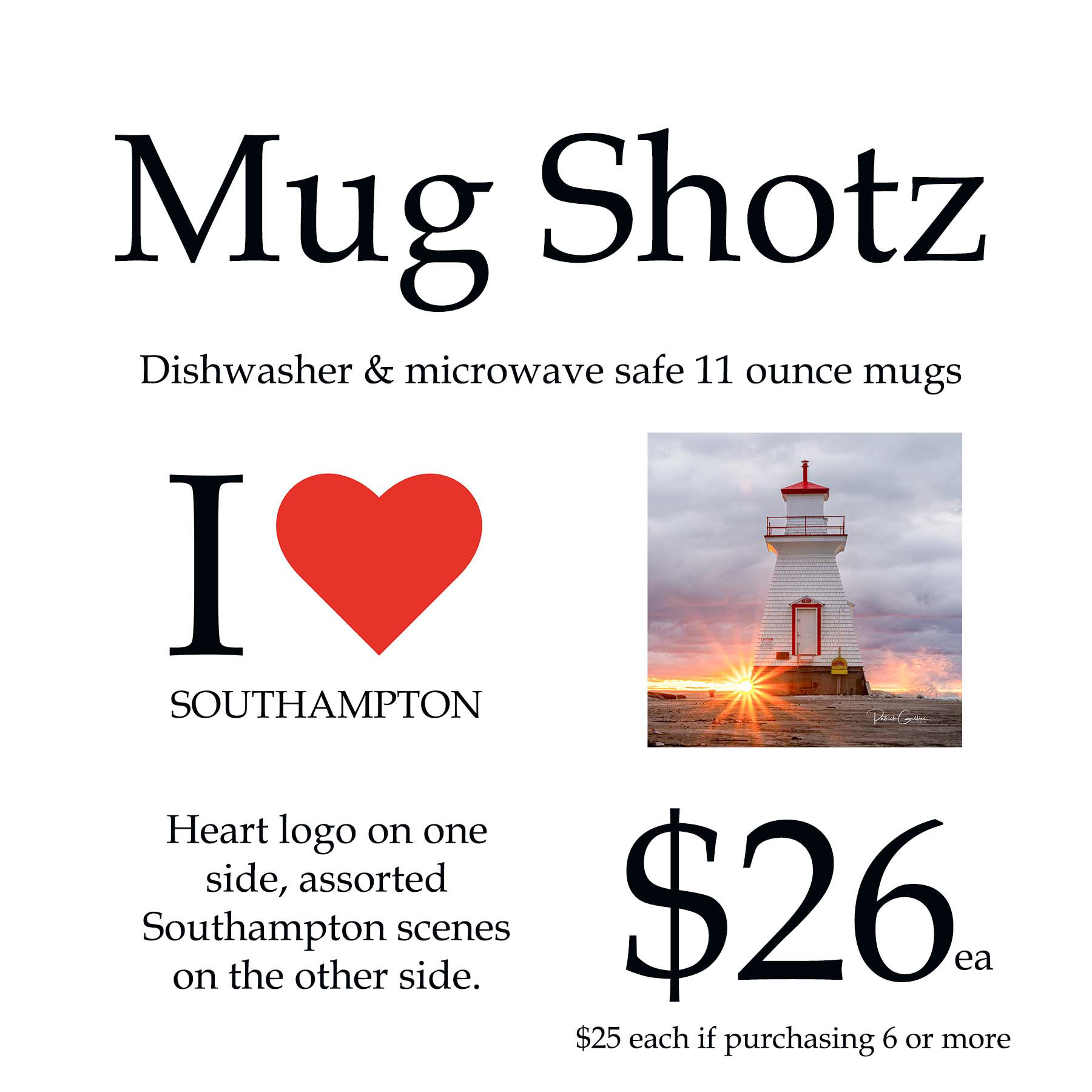 Sauble Beach available too!