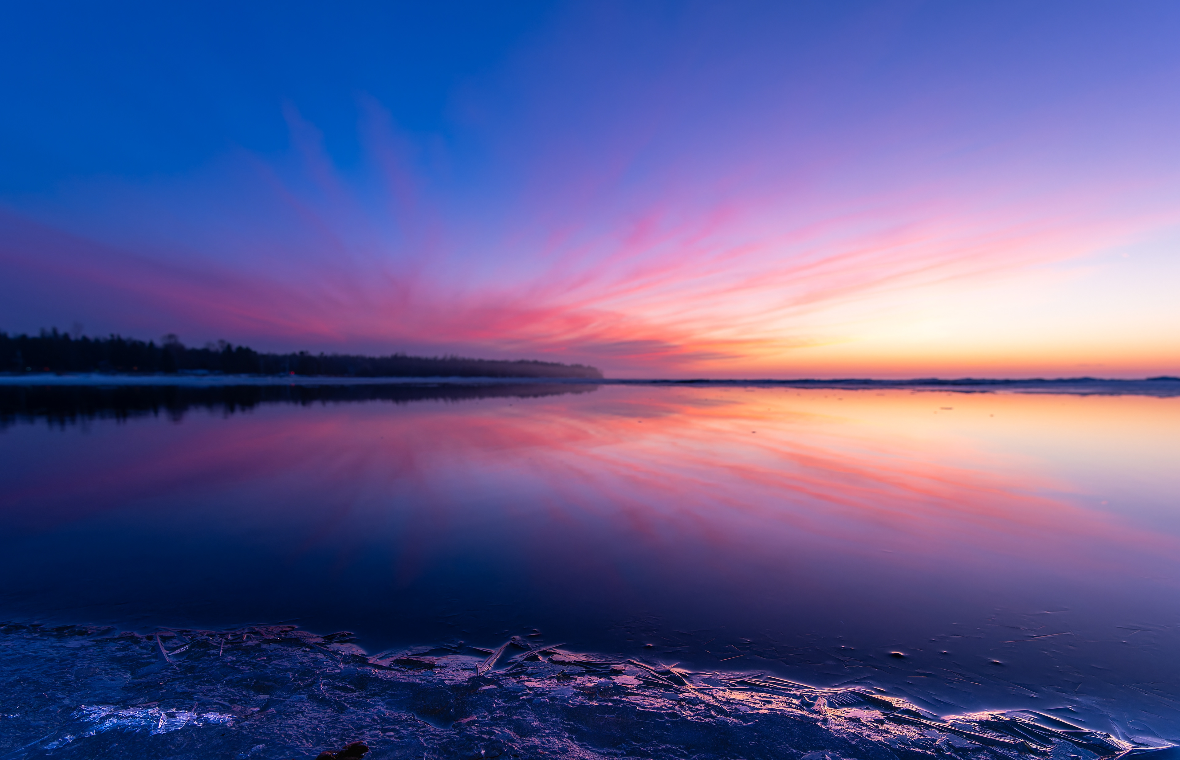 Miramichi Bay Sunset Reflections 2