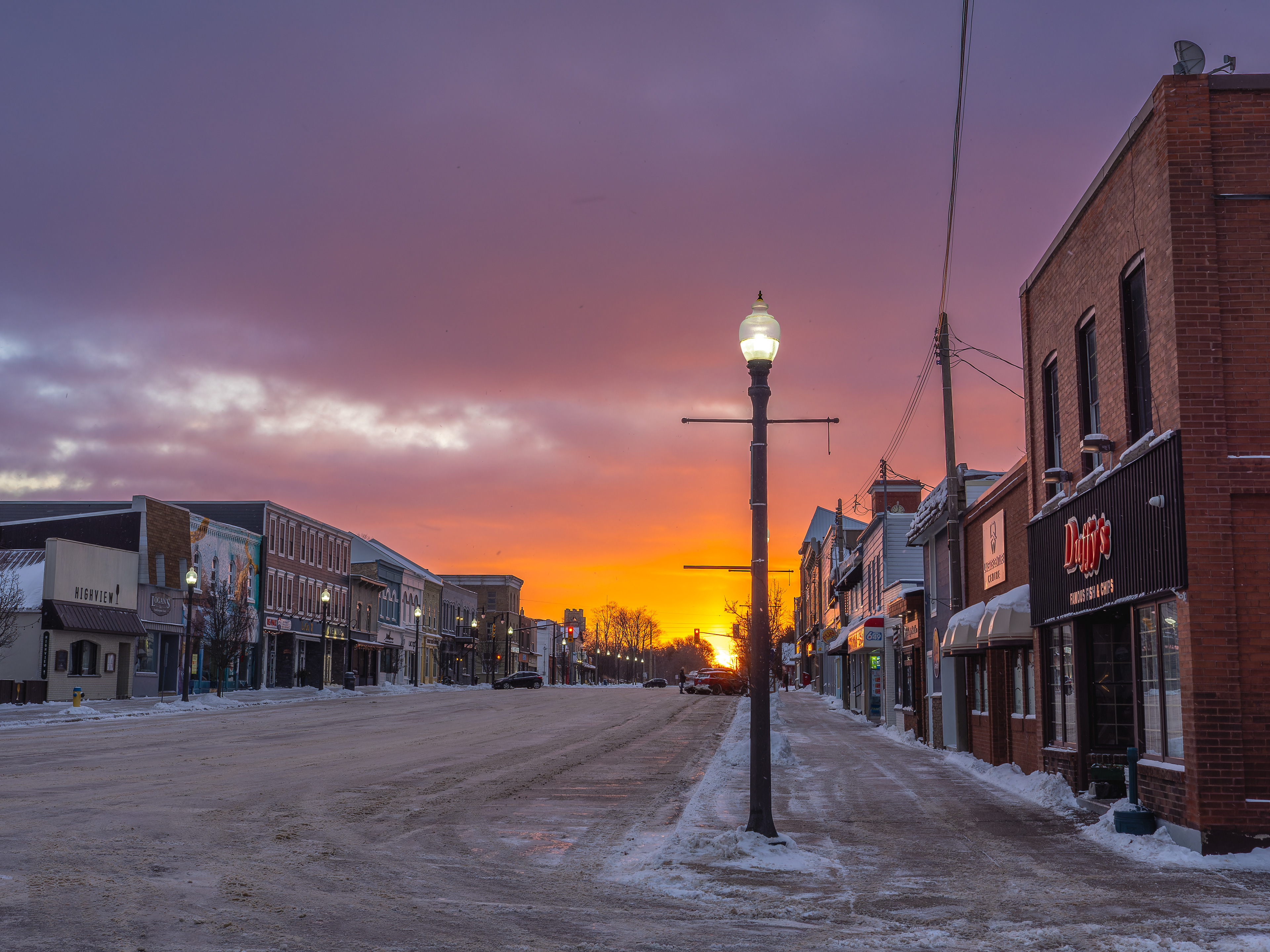 High Street Sunrise