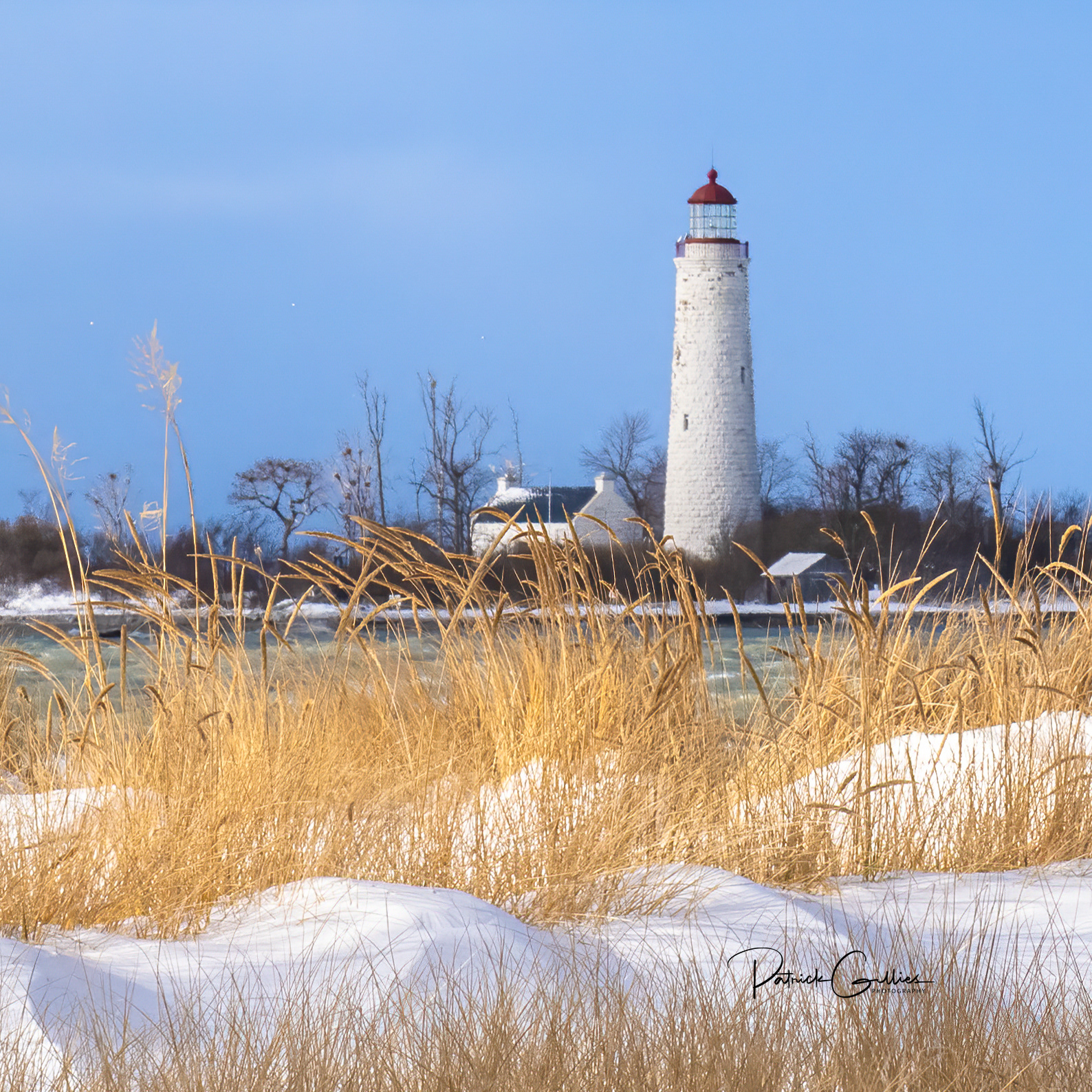 Winter on Chantry Island
