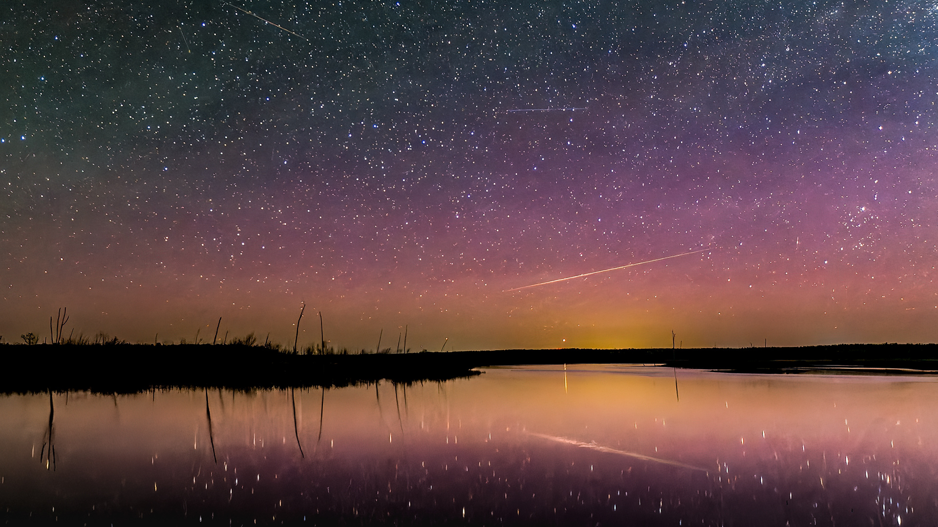 Aurora Borealis and the Meteors