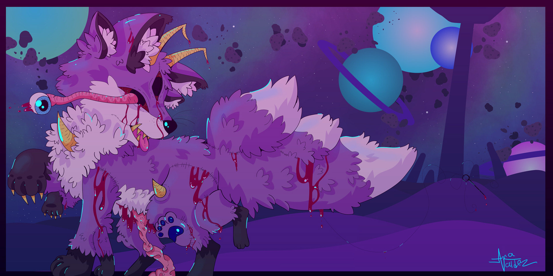Monstrous Fox Creature