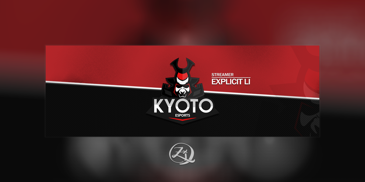 Kyoto Esports Streamer Banner Sample