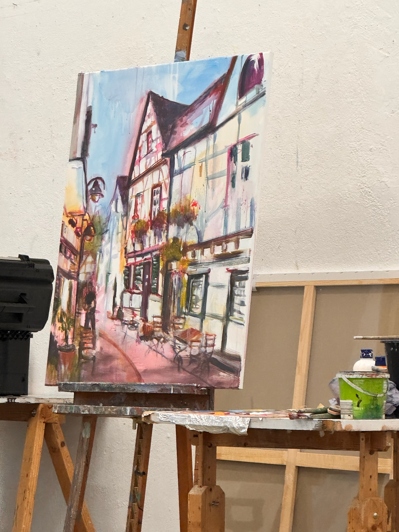 Intensive Malwoche – gemeinsam schaffen in Bonn