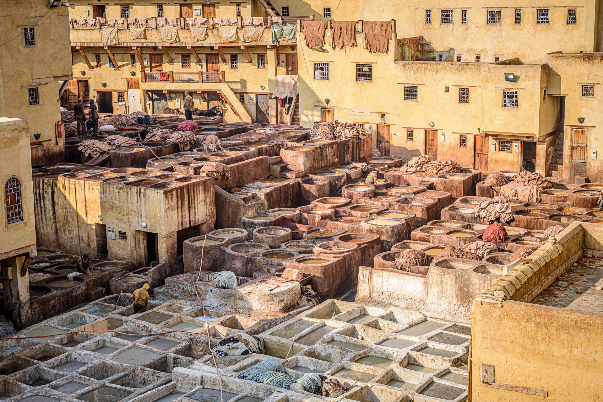 Curtume em FES - Marrocos / Morocco 🇲🇦