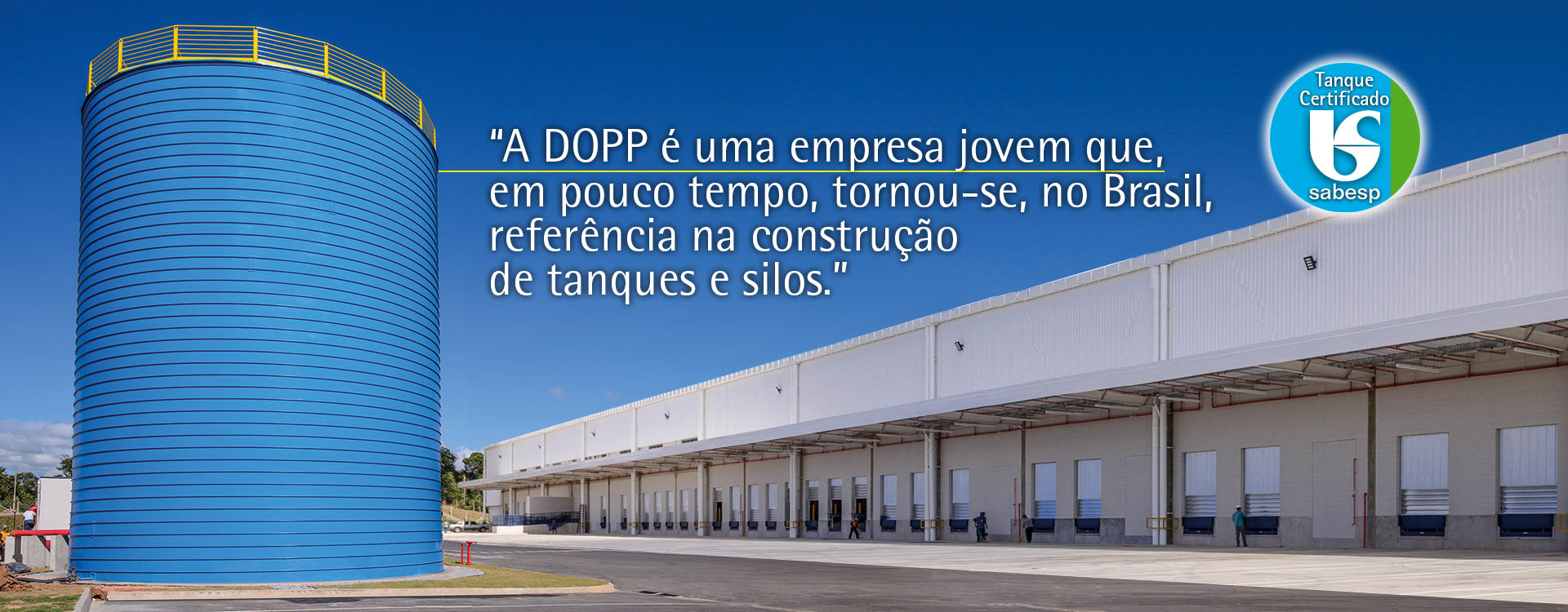 website para empresa DOPP Tanques