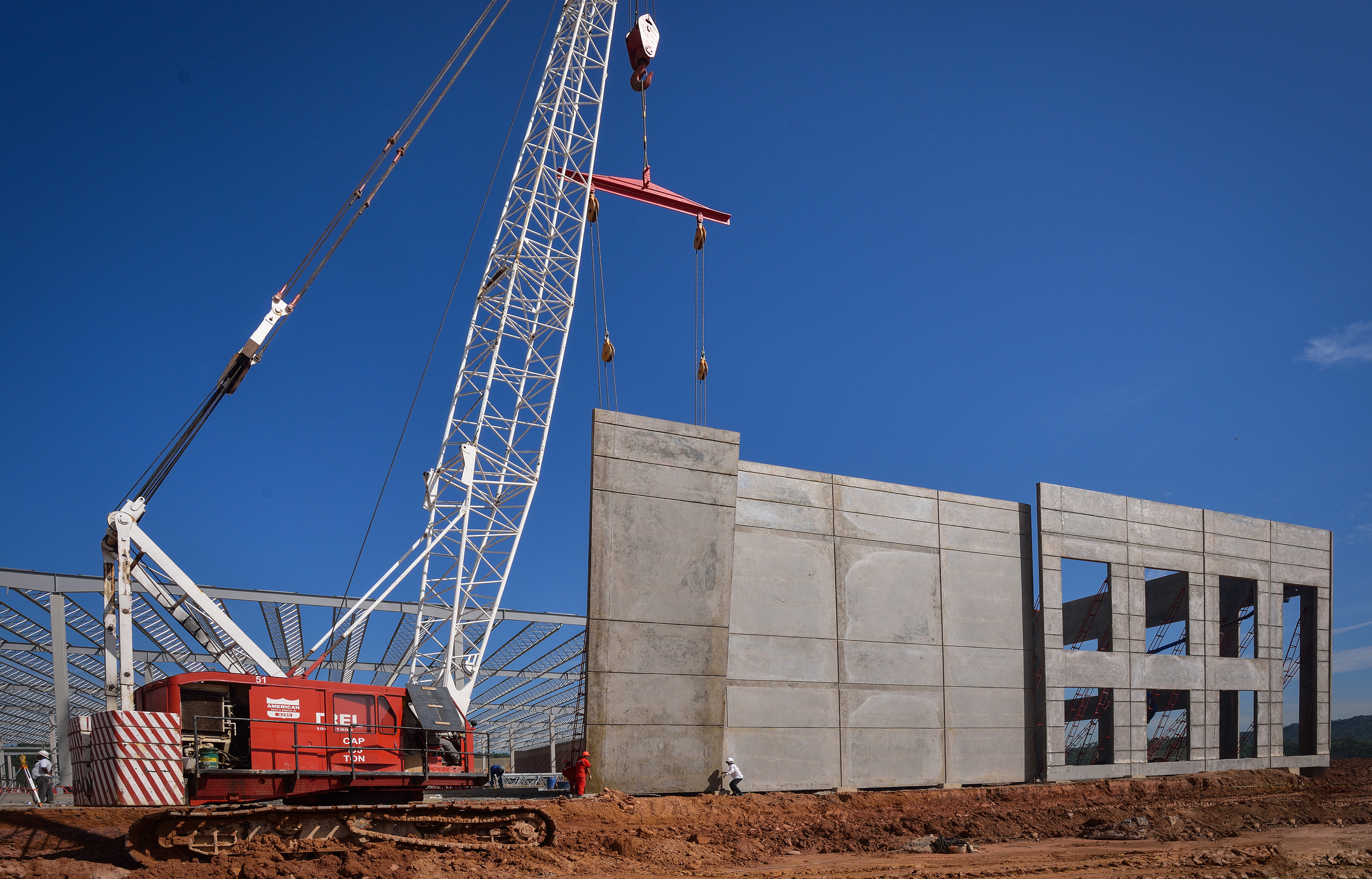 Obra Industrial - Instalação Tilt-Up