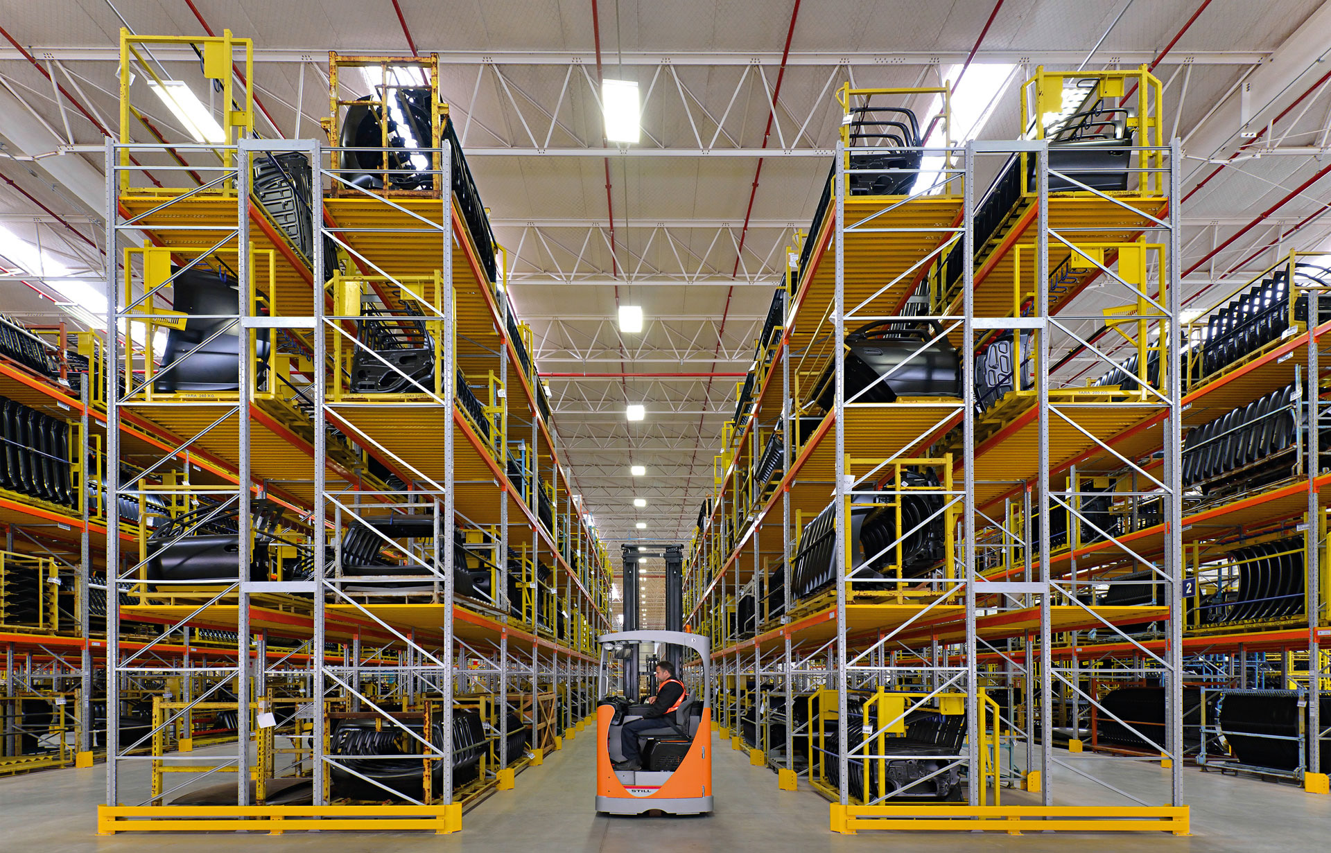 Espaço interno de Galpão Industrial / Logístico