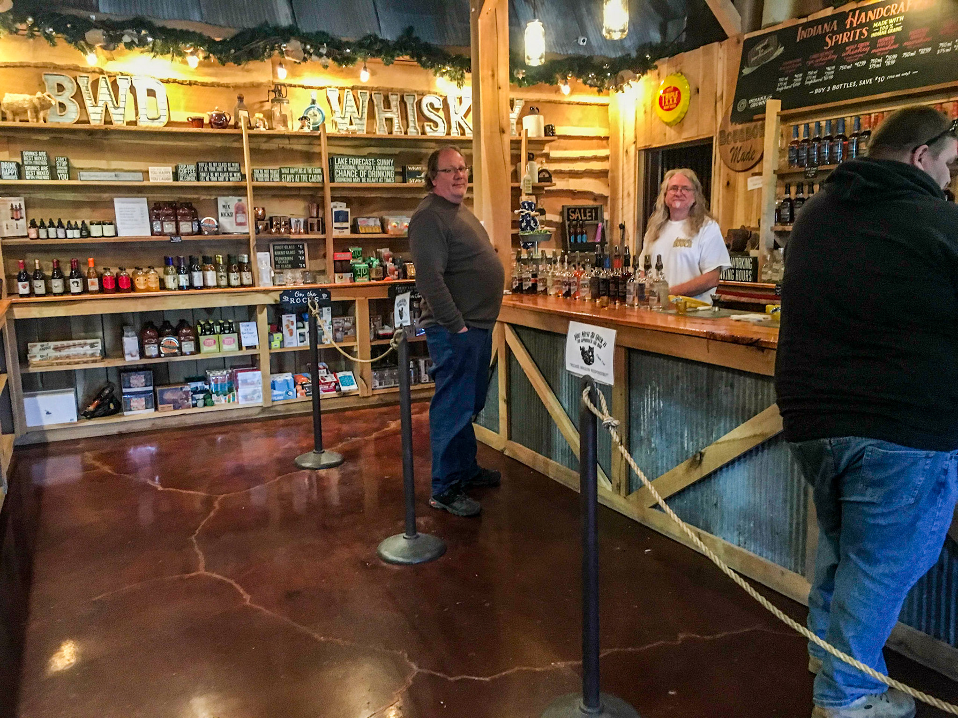 Bear Wallow Distillery in Gnaw Bone, IN