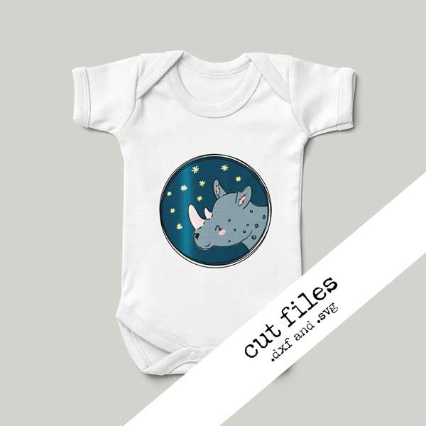 Nashorn rhino cut file plotterdatei