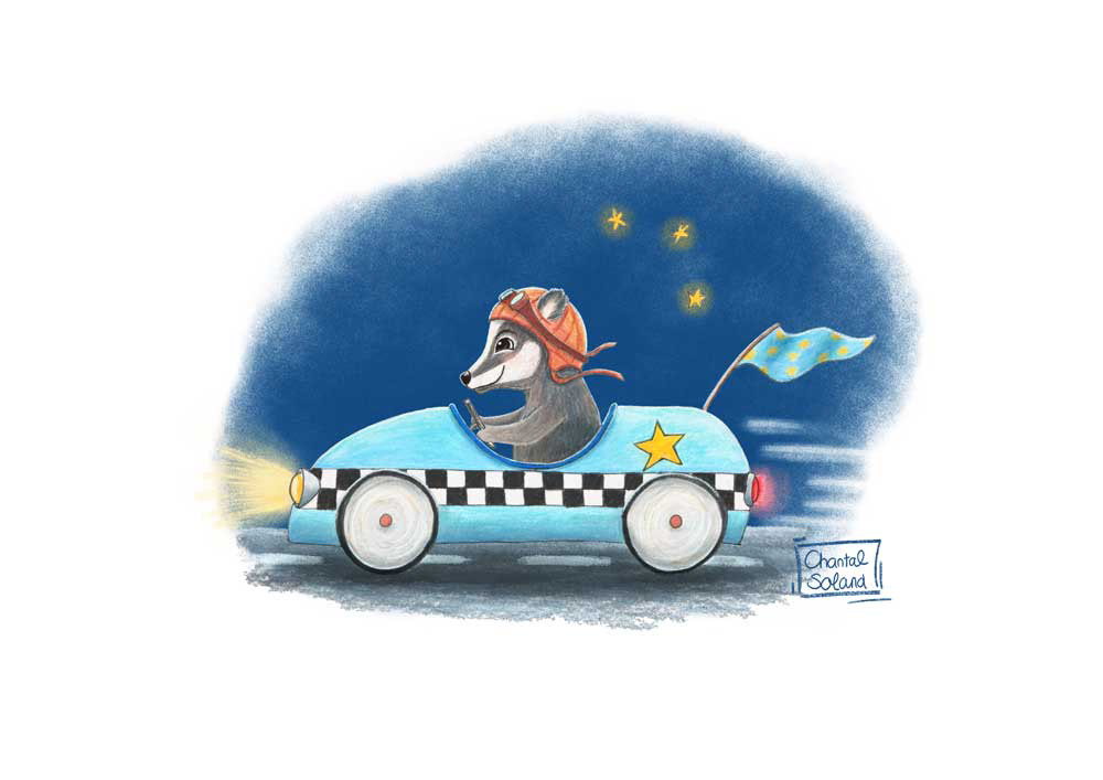 go faster little badger