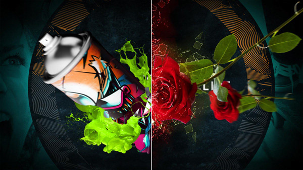 Styleframe Series for Worlds Collide. Done at ChopShopTv
