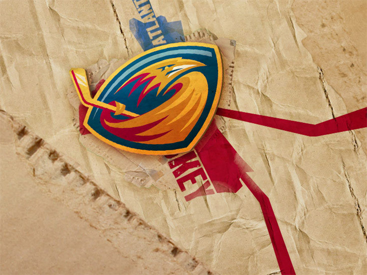 Styleframe Series for Atlanta Thrashers. Done at Famous Group