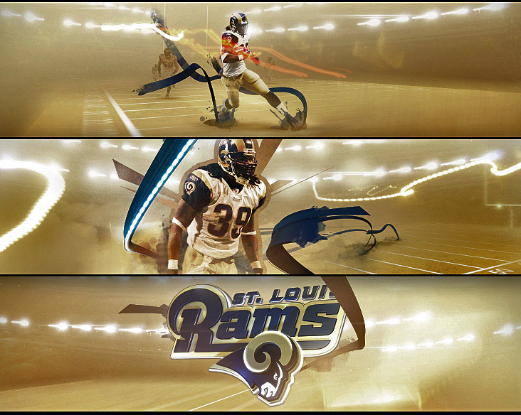Styleframes for the Rams. Done at Famous Group