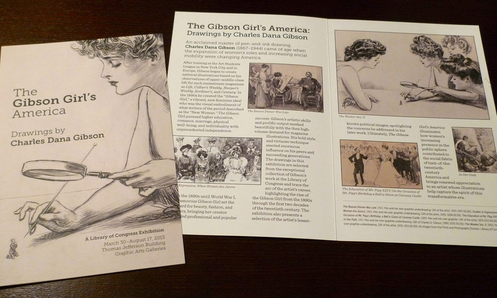Library of Congress | The Gibson Girl's America: Drawings by Charles Dana Gibson