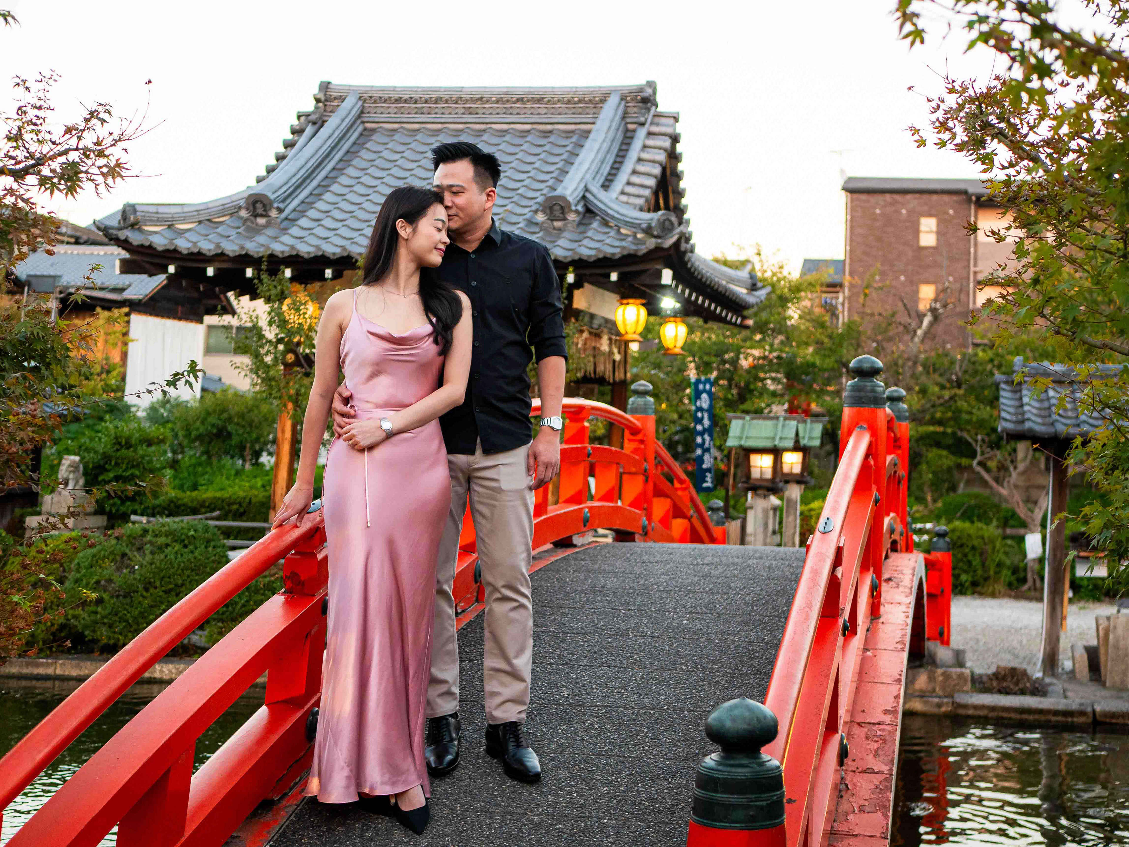 Couple Photoshoot in Kyoto Shrine and Temple by Paren Creates