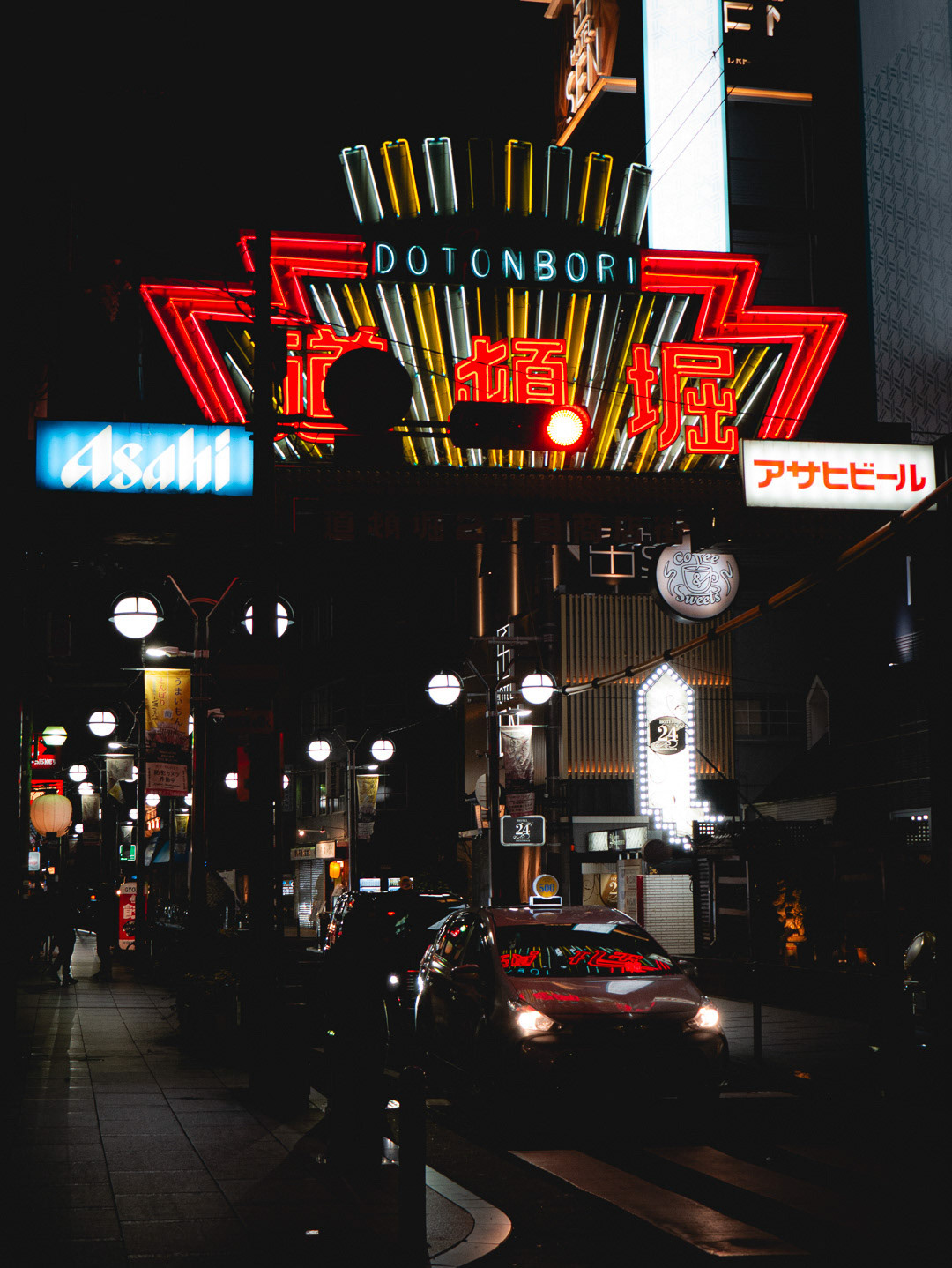 Vibrant evening shot of Dotonbori Osaka for Osaka Evening Tour Promotion by Paren Creates