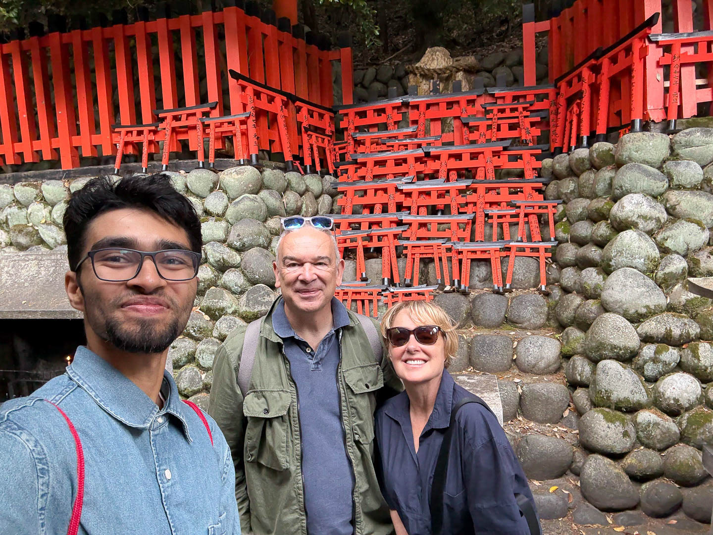 British VIP guests enjoying full day Kyoto tour
