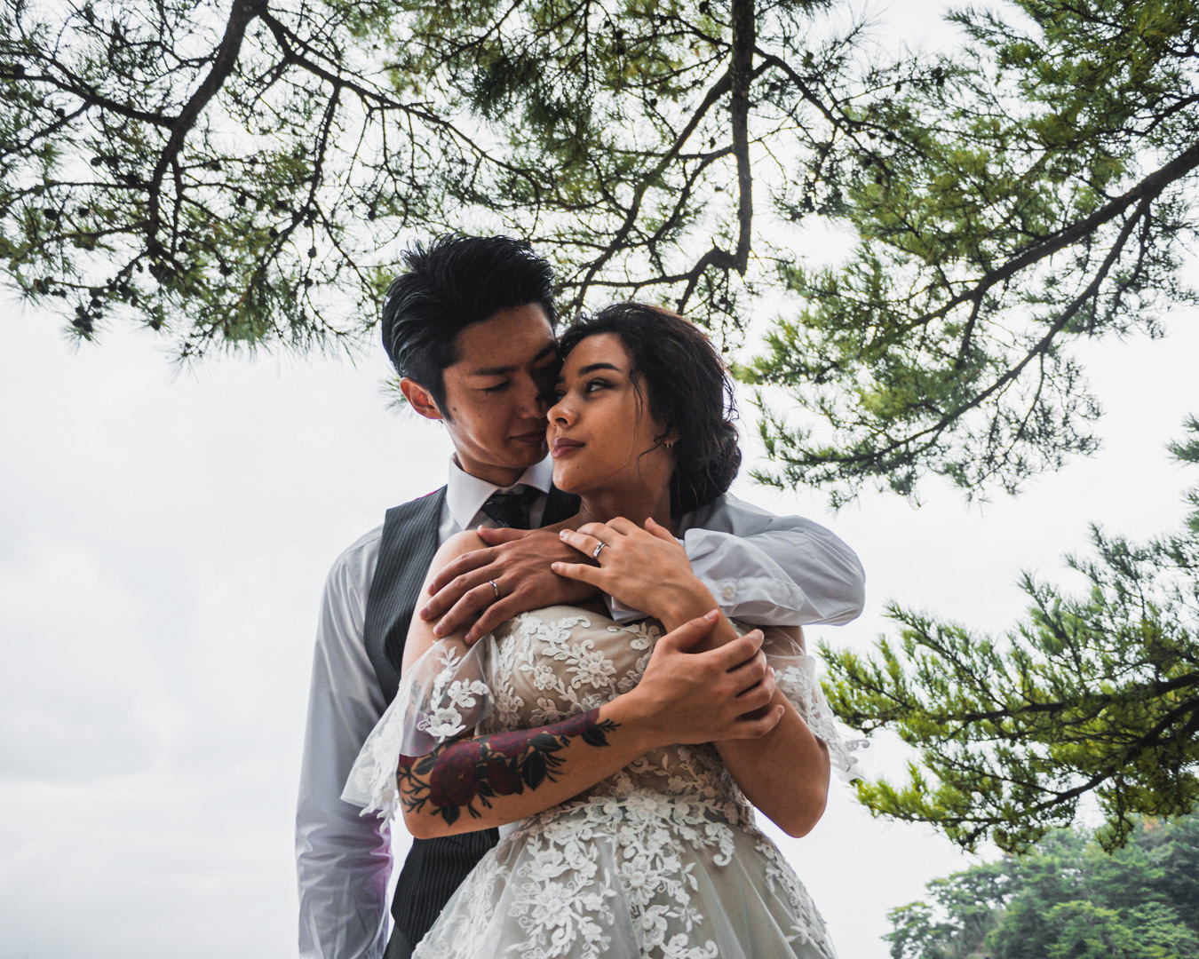 Pre Wedding Photoshoot in Fukuoka for an international couple, shot by Paren Creates