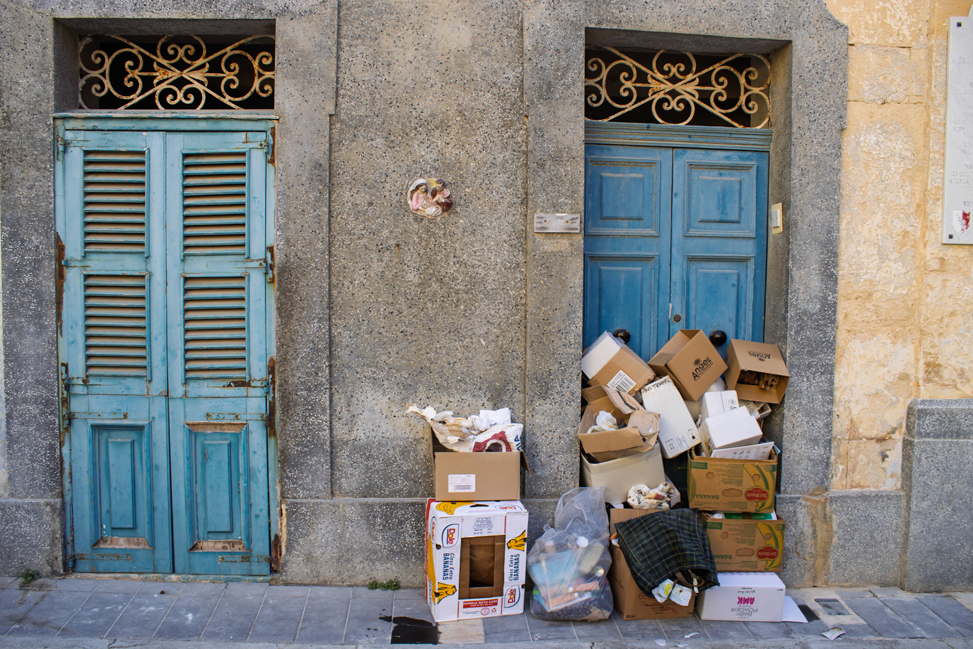 Rubbish in Rabat