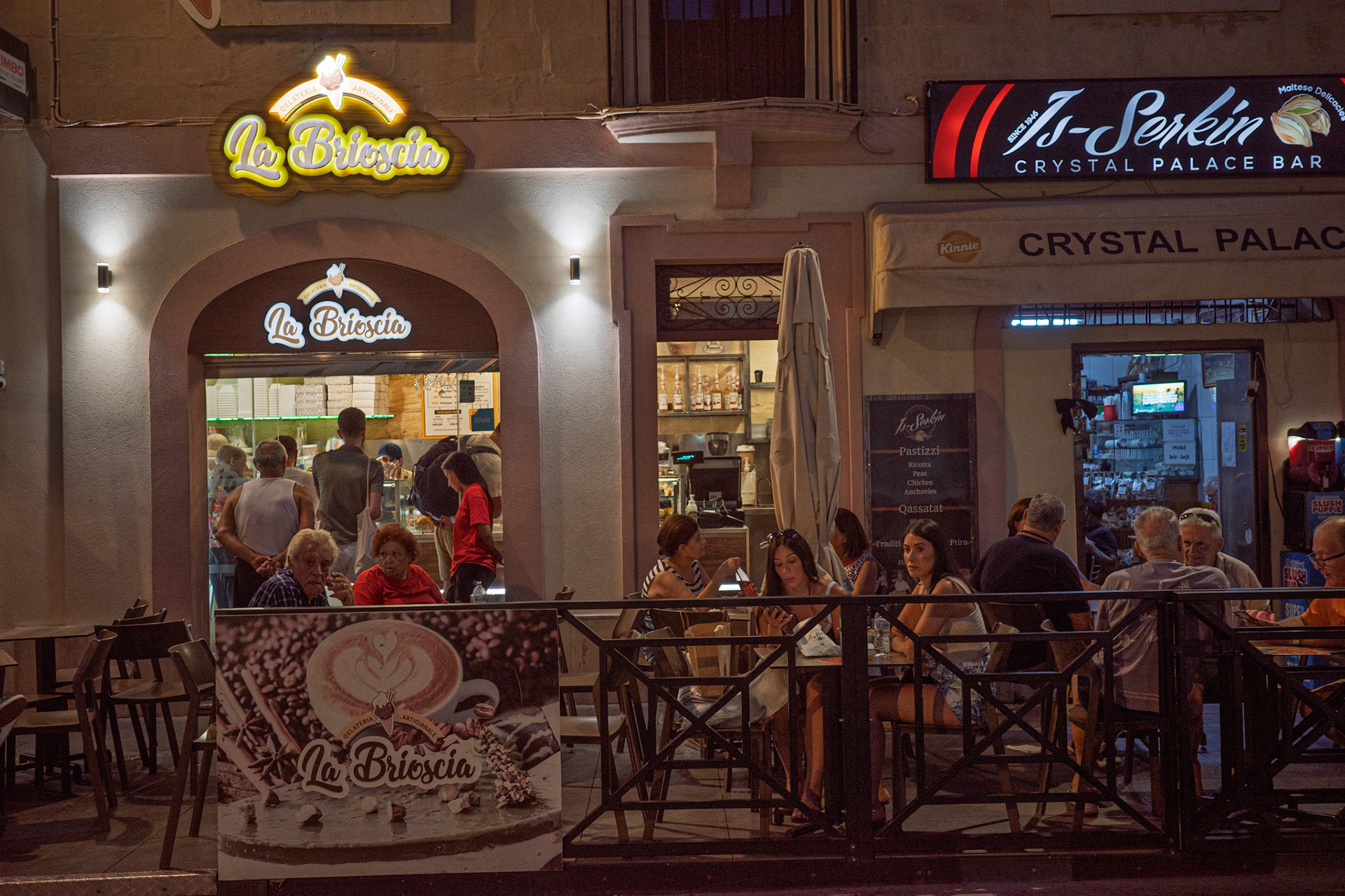 Rabat at night