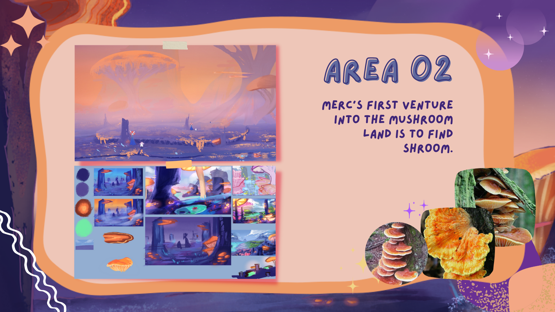 Area 2 Inspirations and initial concepts