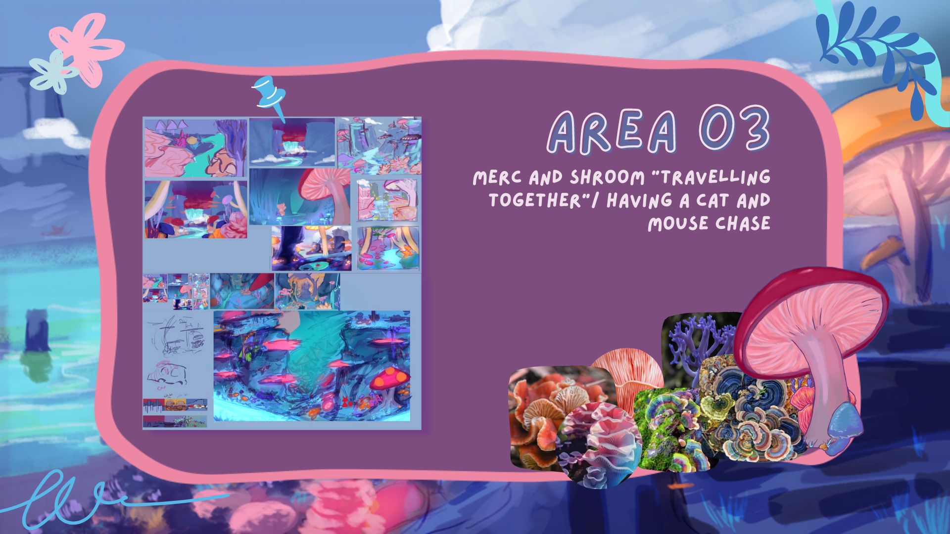 Area 3 concepts and inspirations