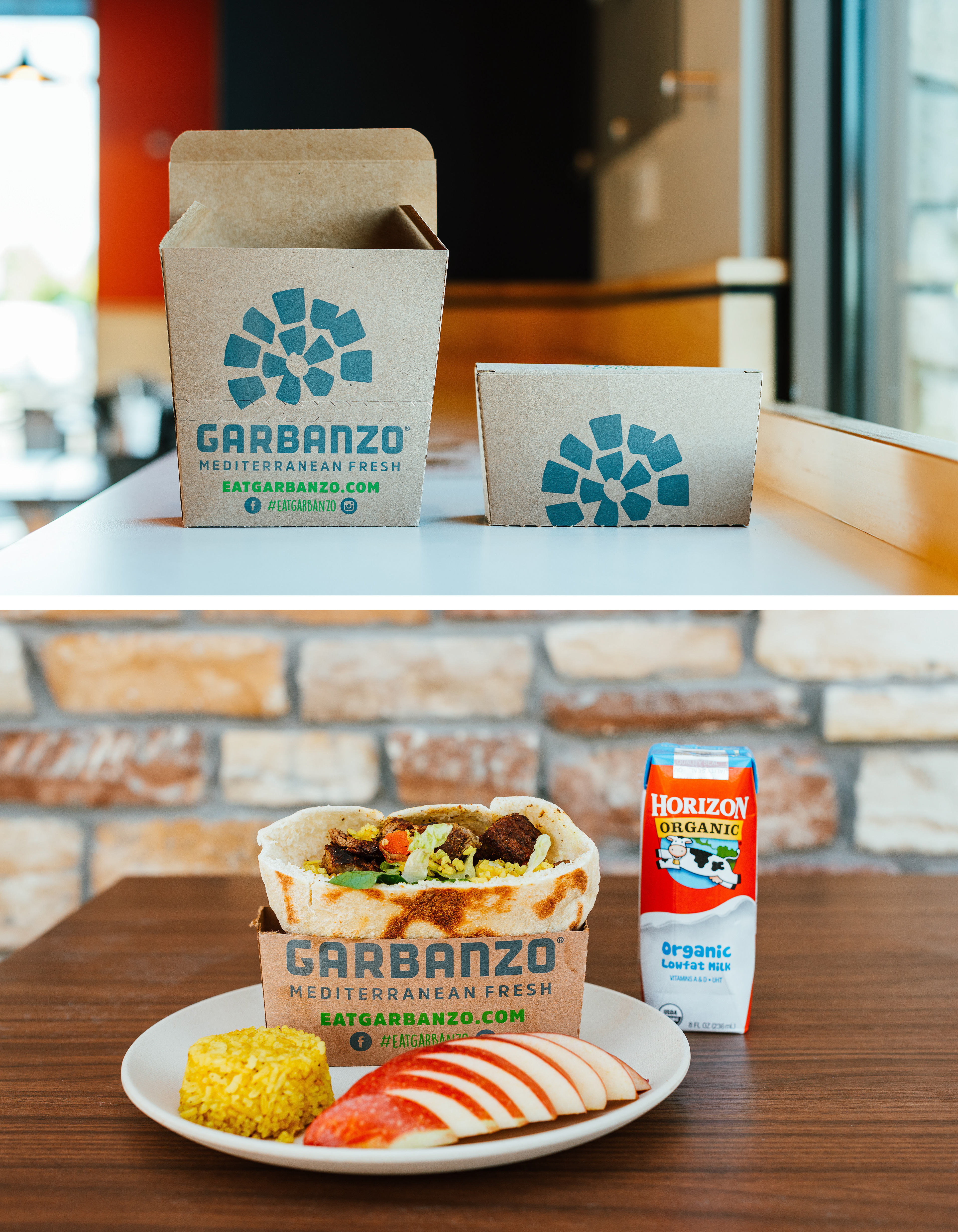 branded pita box
