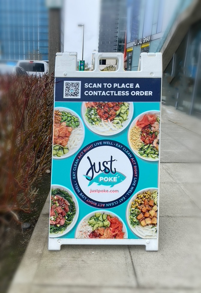 A-Board signage