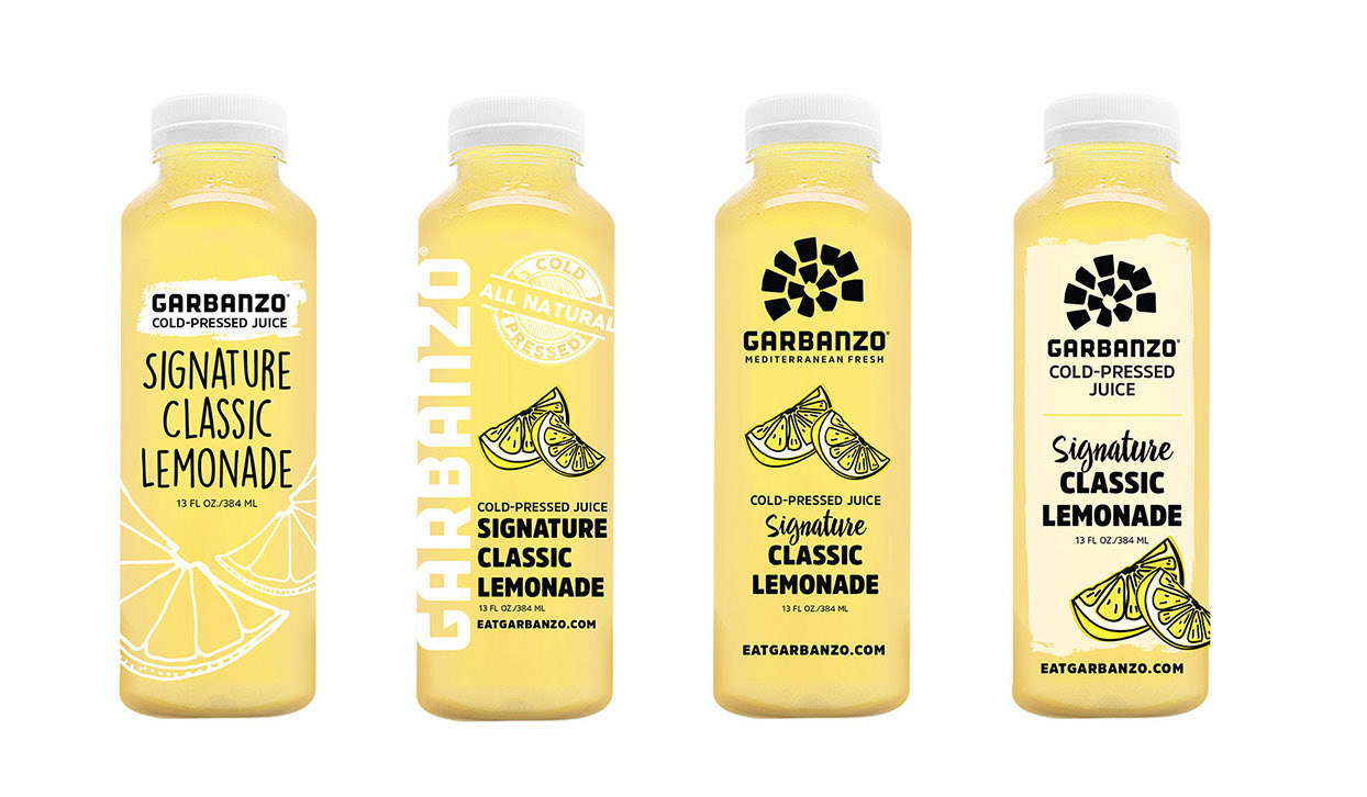 lemomade bottle branding concept