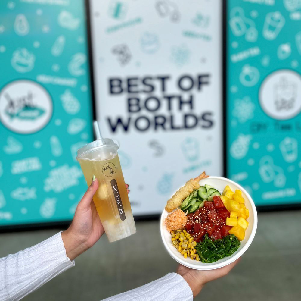 just poke + DIY tea window cover