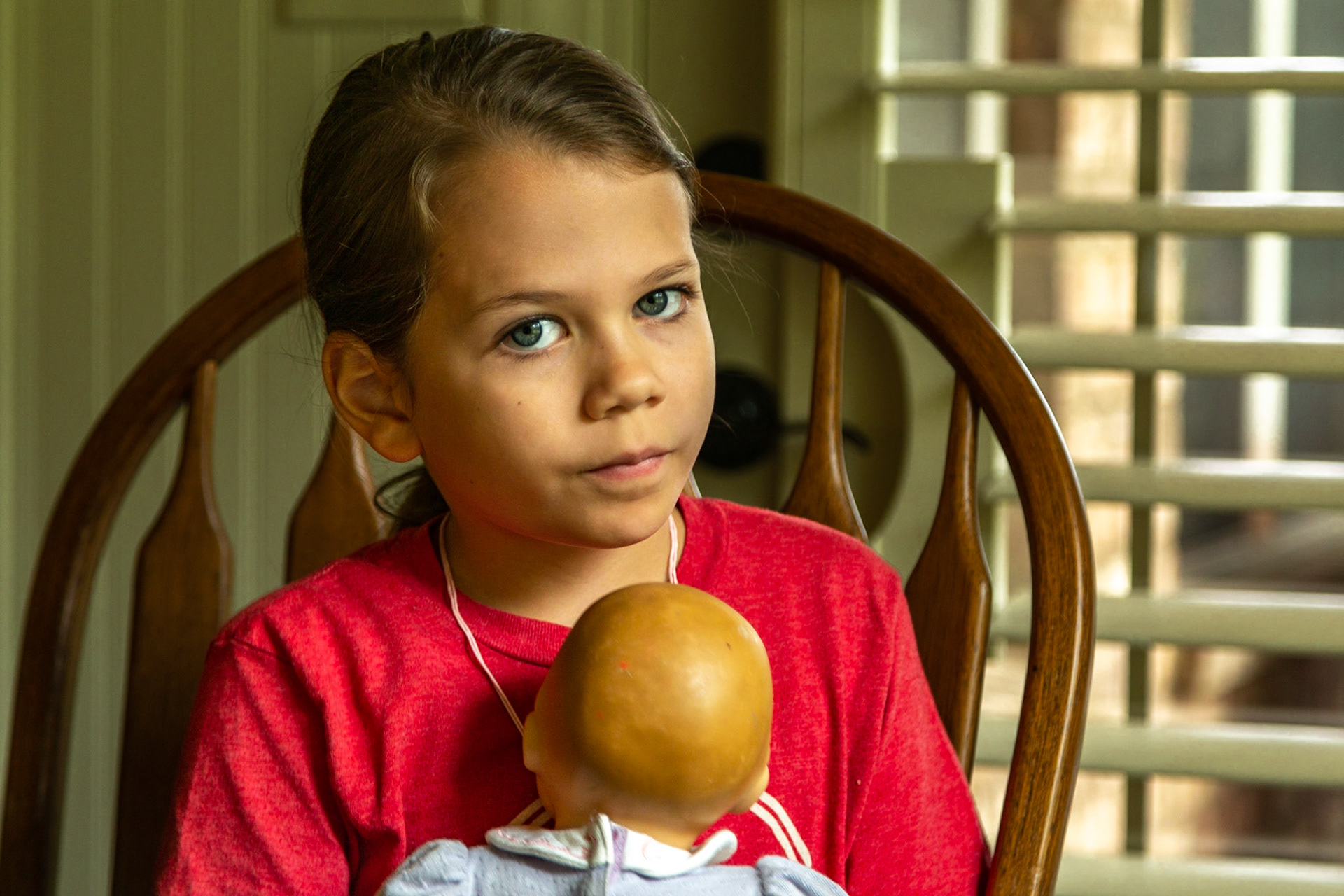 Josephine at Grammy's Table