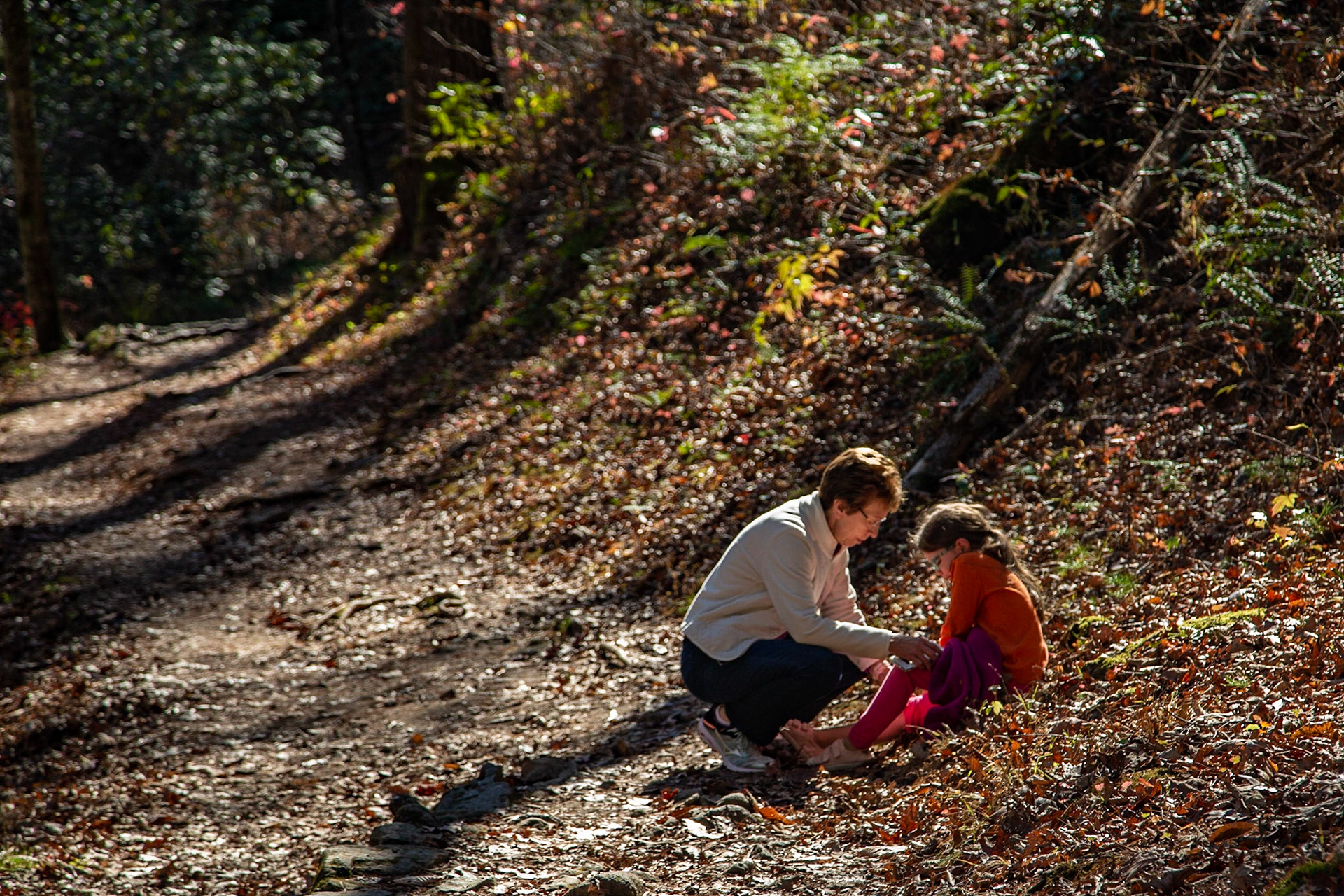 Grammy Knows How to Help a Boo Boo on Elijah Oliver Place Trail