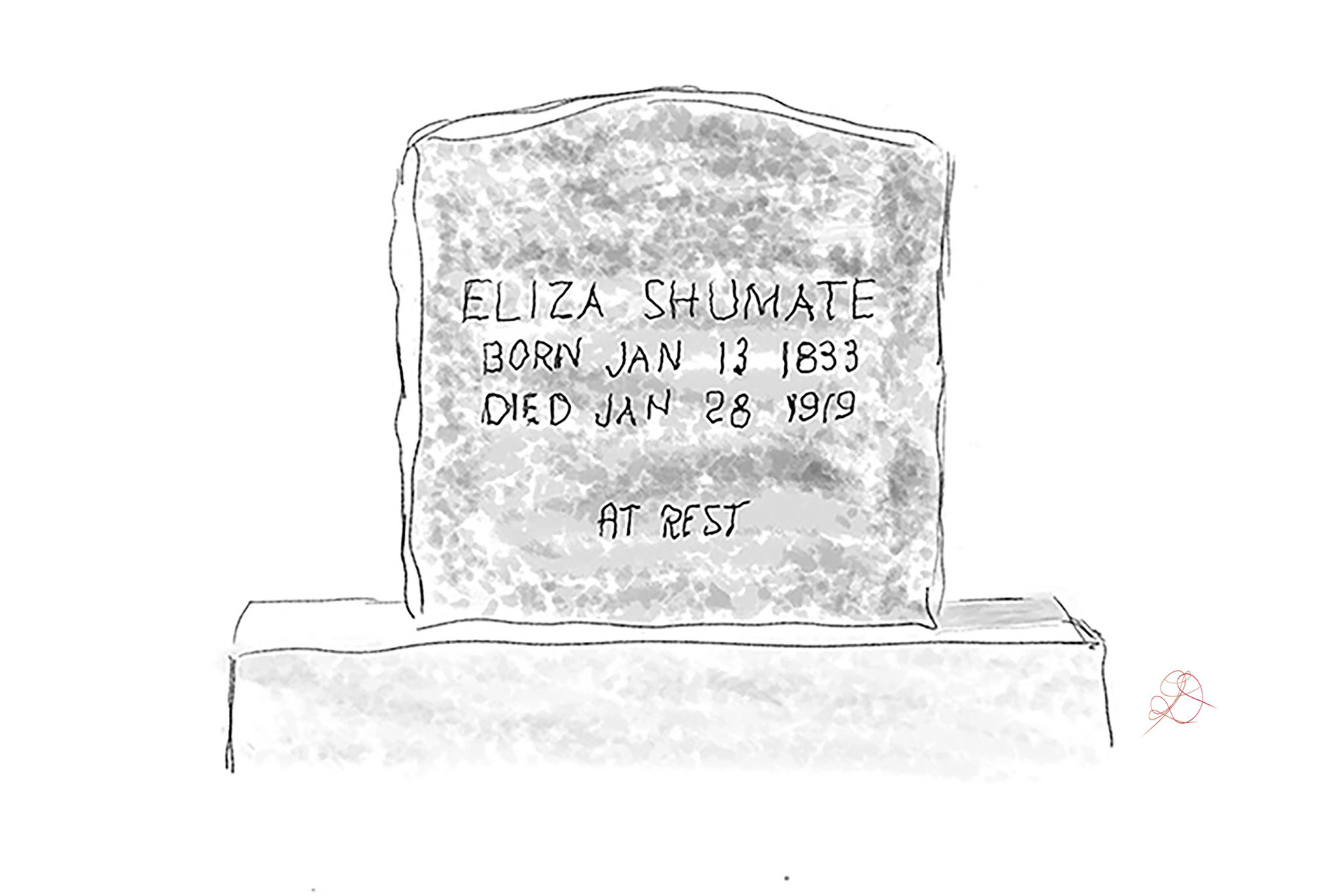 Eliza Shumate, My Great Grandmother, March 16, 2025