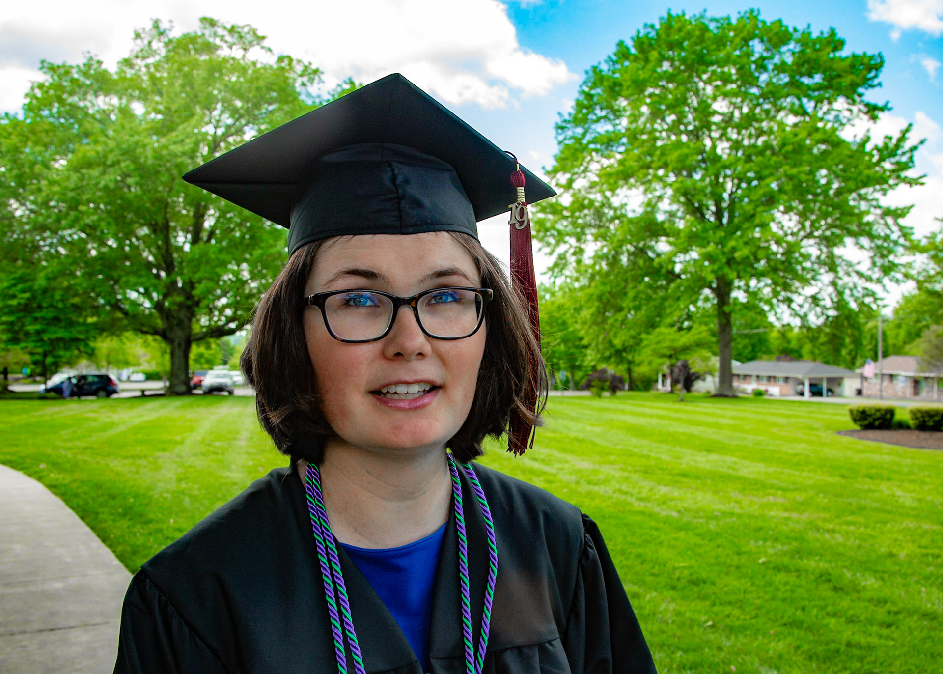 I was honored to be asked to take pictures of Katie by her mother.  Katie is a darling I have known since she was very young.  She is graduating from Maryville College next week.  We shot these in front of our church.