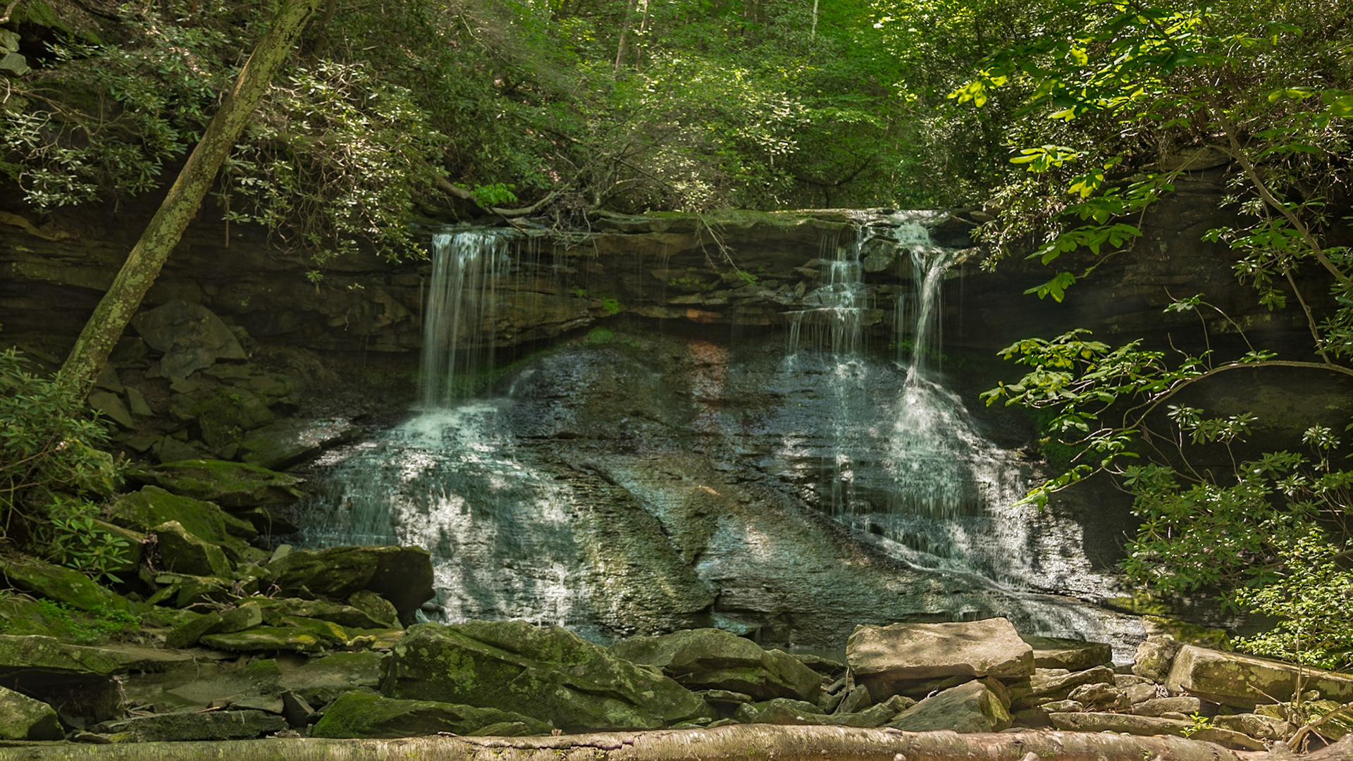 Melton Mill Branch Waterfall