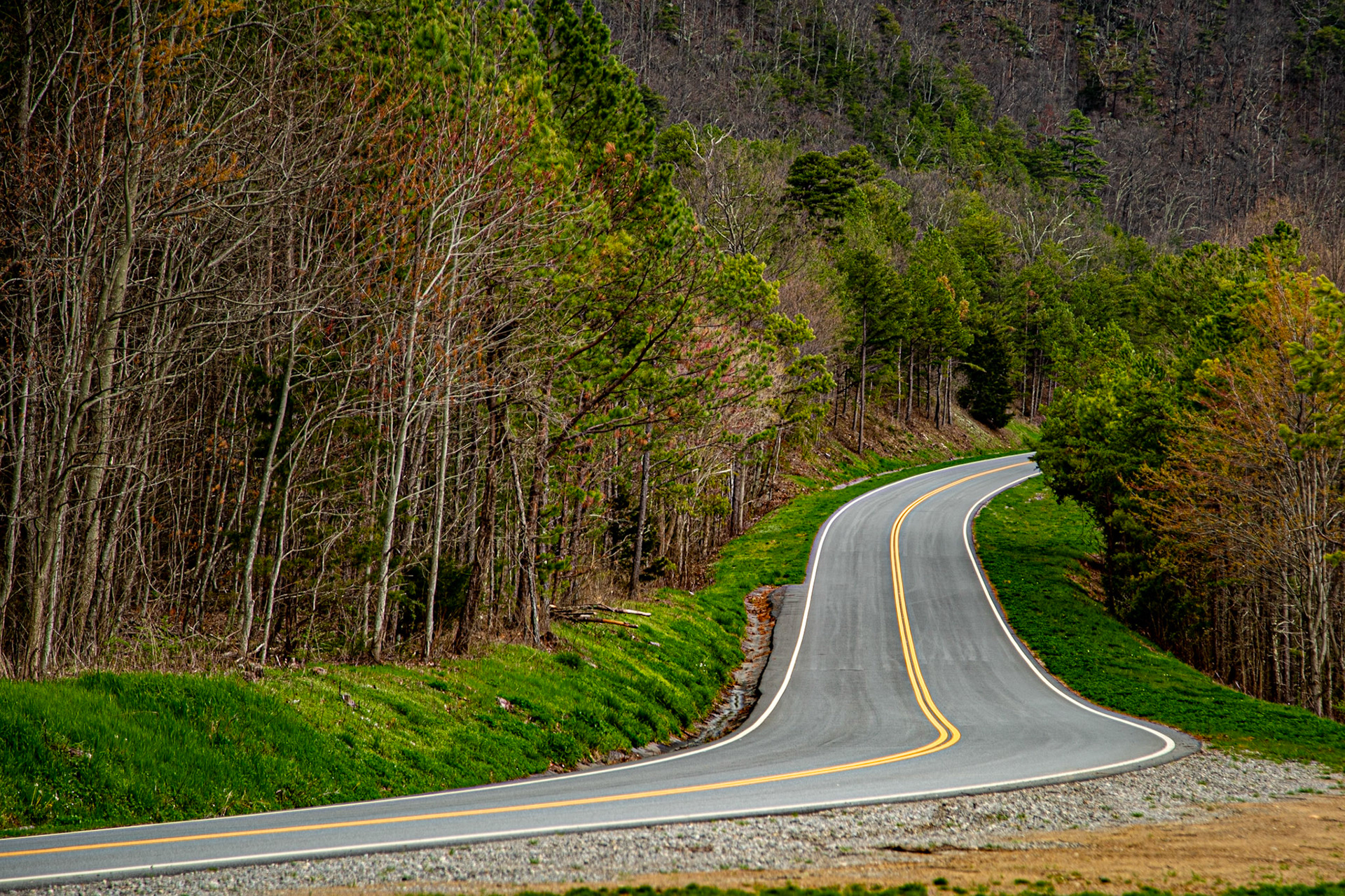Curve Toward Caylor Gap