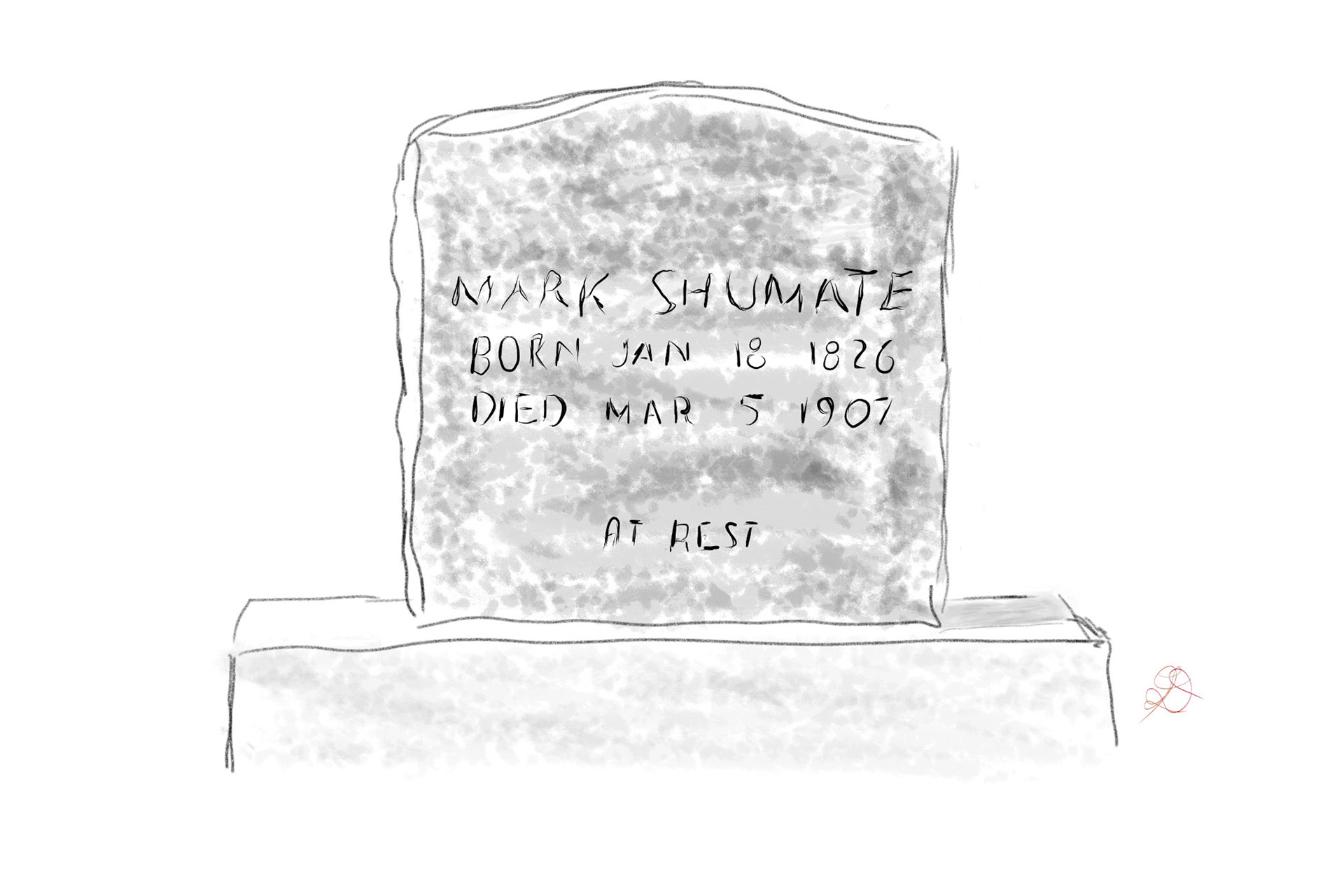 Mark Shumate, My Great Granddad, March 16, 2025
