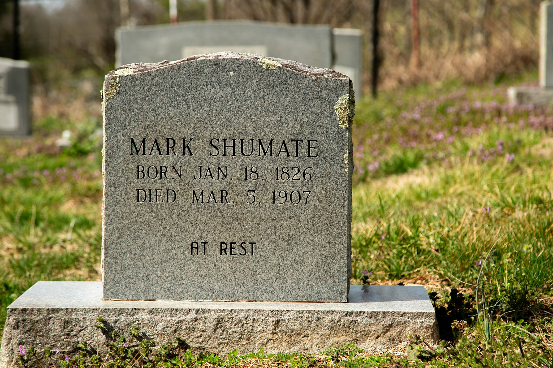 Mark Shumate, My Great Granddad, March 16, 2025