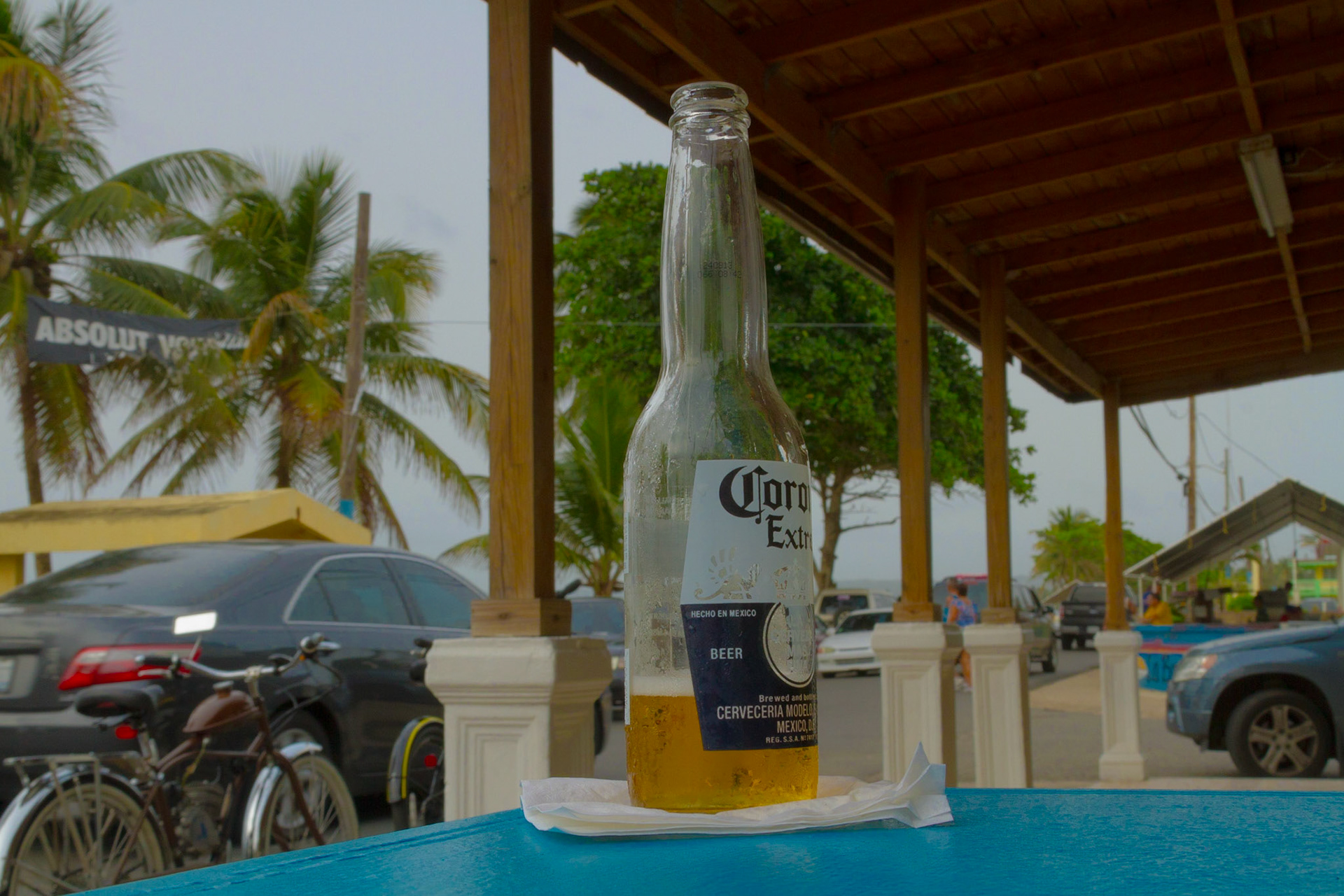 Evening live at one of many beaches on the west end of Puerto Rico