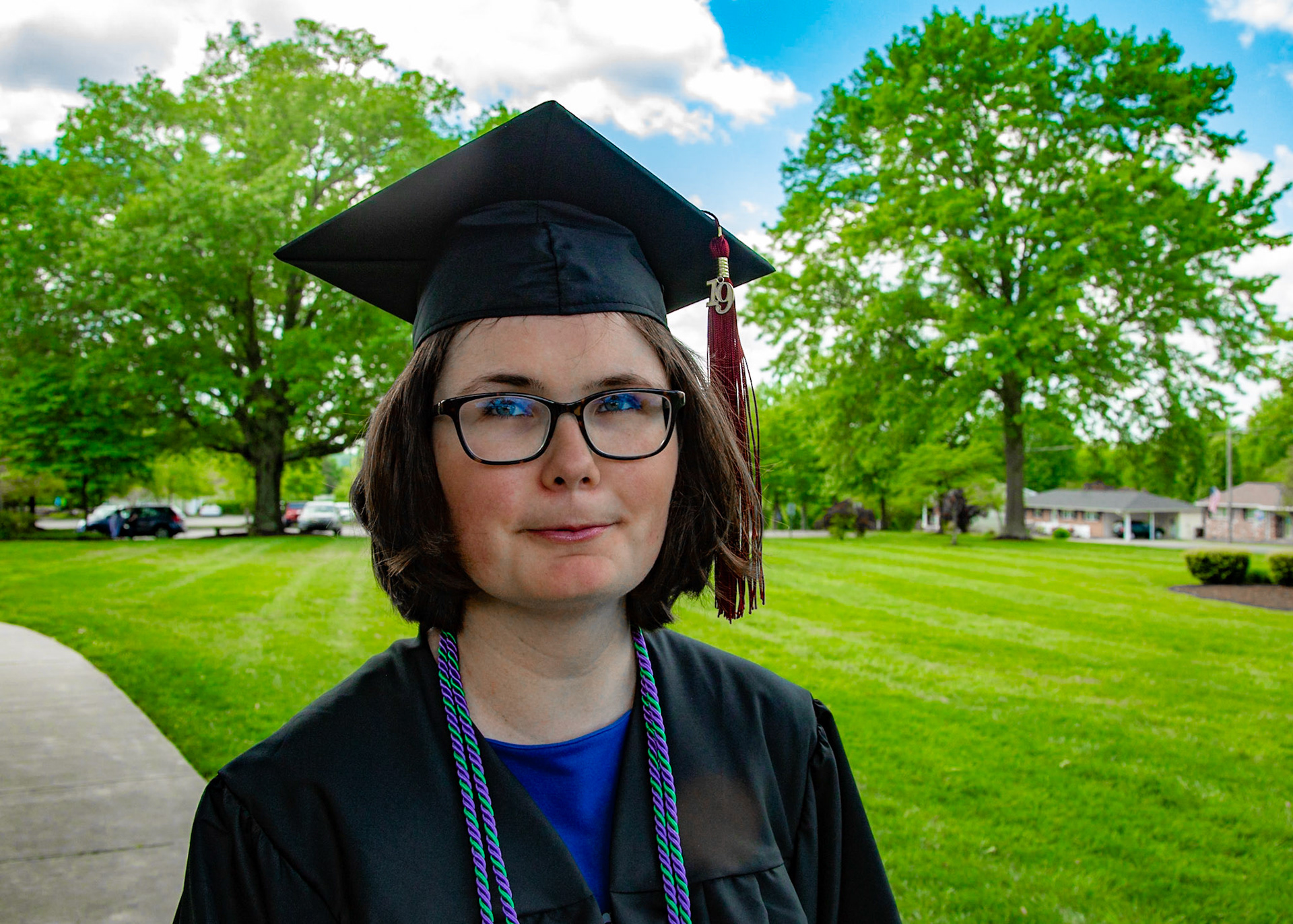 I was honored to be asked to take pictures of Katie by her mother.  Katie is a darling I have known since she was very young.  She is graduating from Maryville College next week.  We shot these in front of our church.