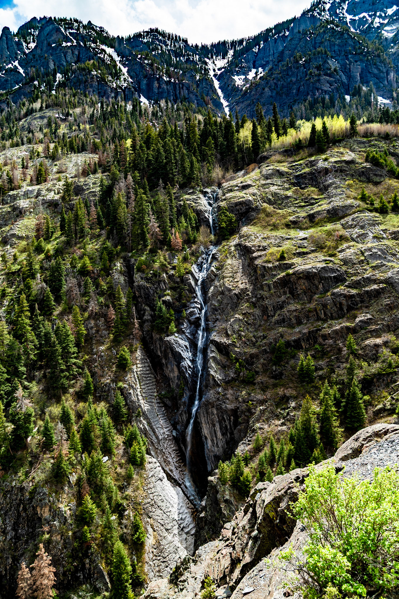 Million Dollar Highway to Ouray, Colorado