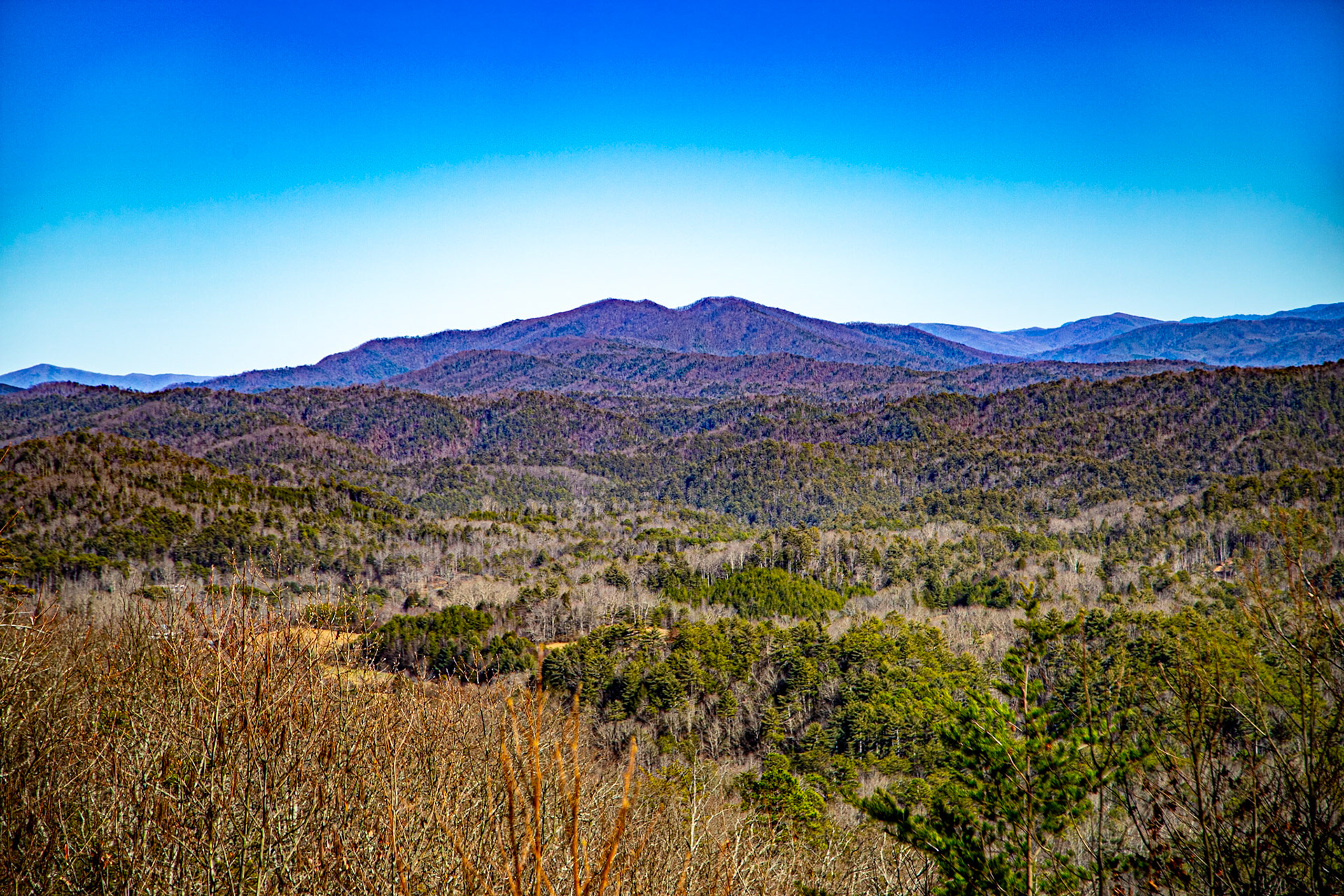 Rich Mountain from Foothills Parkway Parking @2