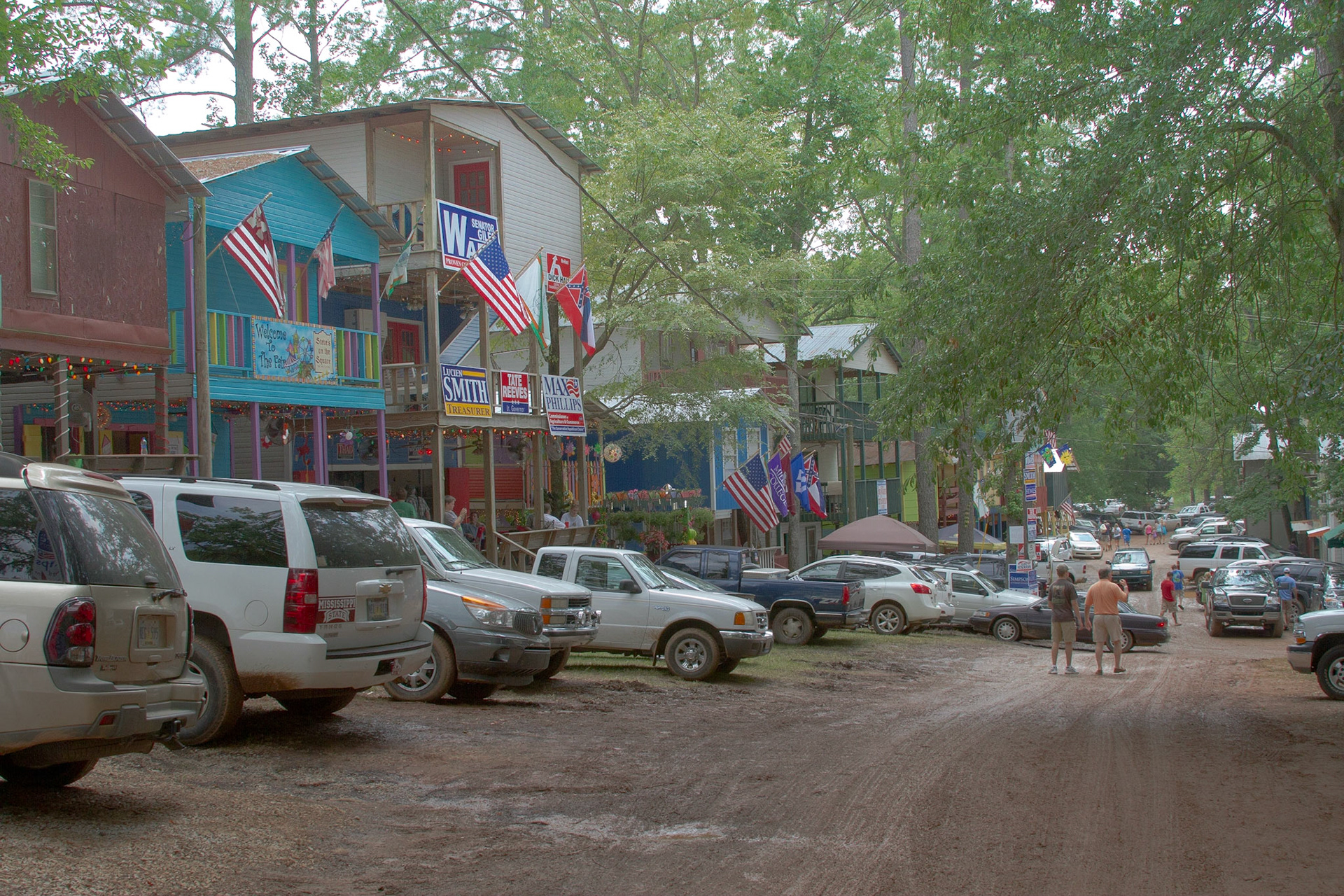 A walk through the Neshoba County Fair Grounds on a hot and human dayThird Day of Neshoba County Fair Trip